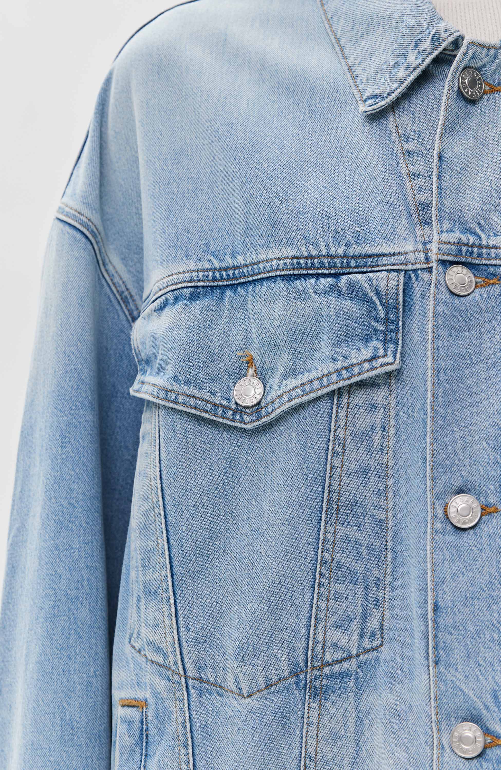 Agolde Blue Oversized vintage denim jacket wayne image 7