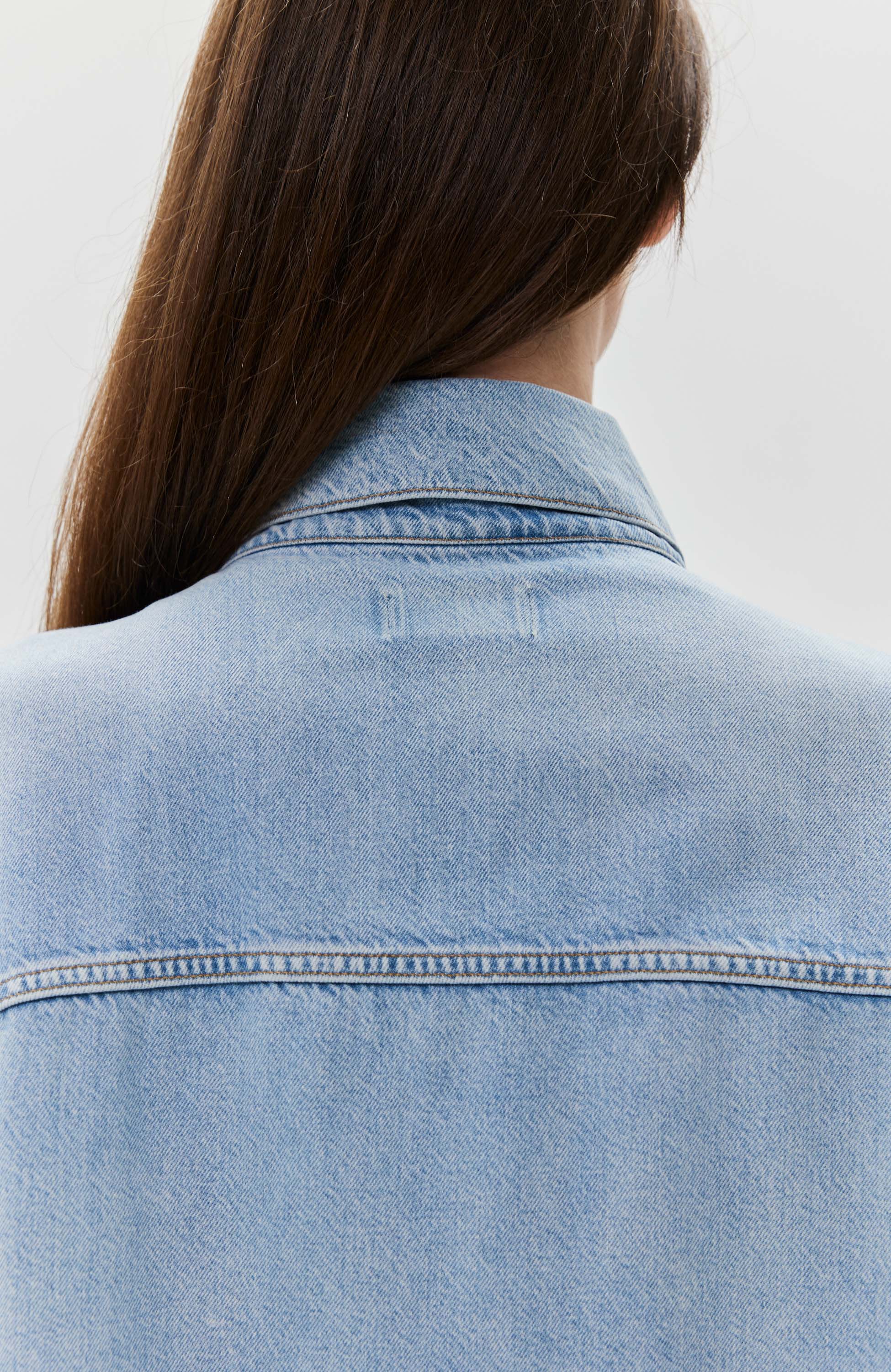 Agolde Blue Oversized vintage denim jacket wayne image 9