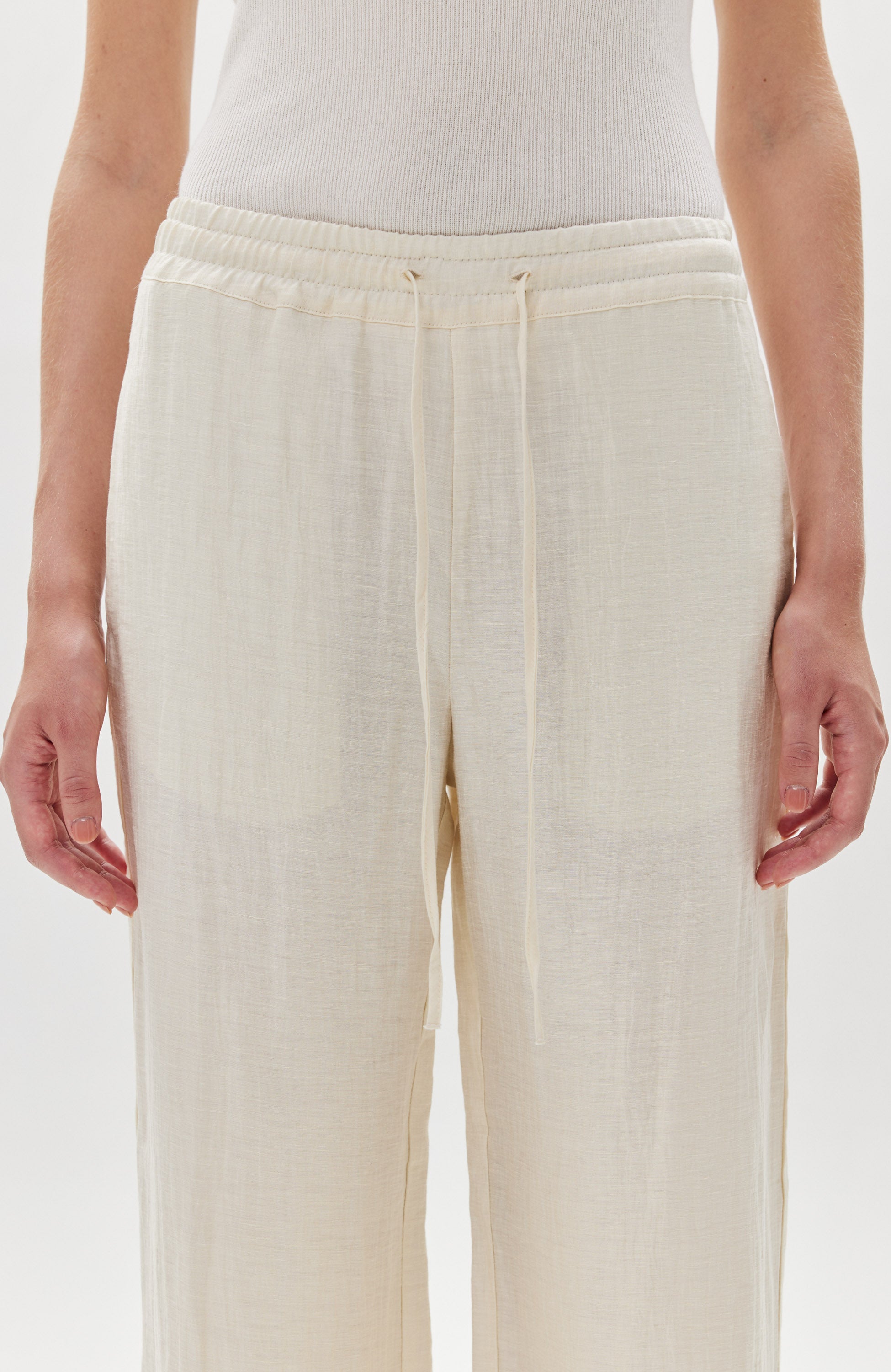 House of dagmar White Flowy trousers image 5