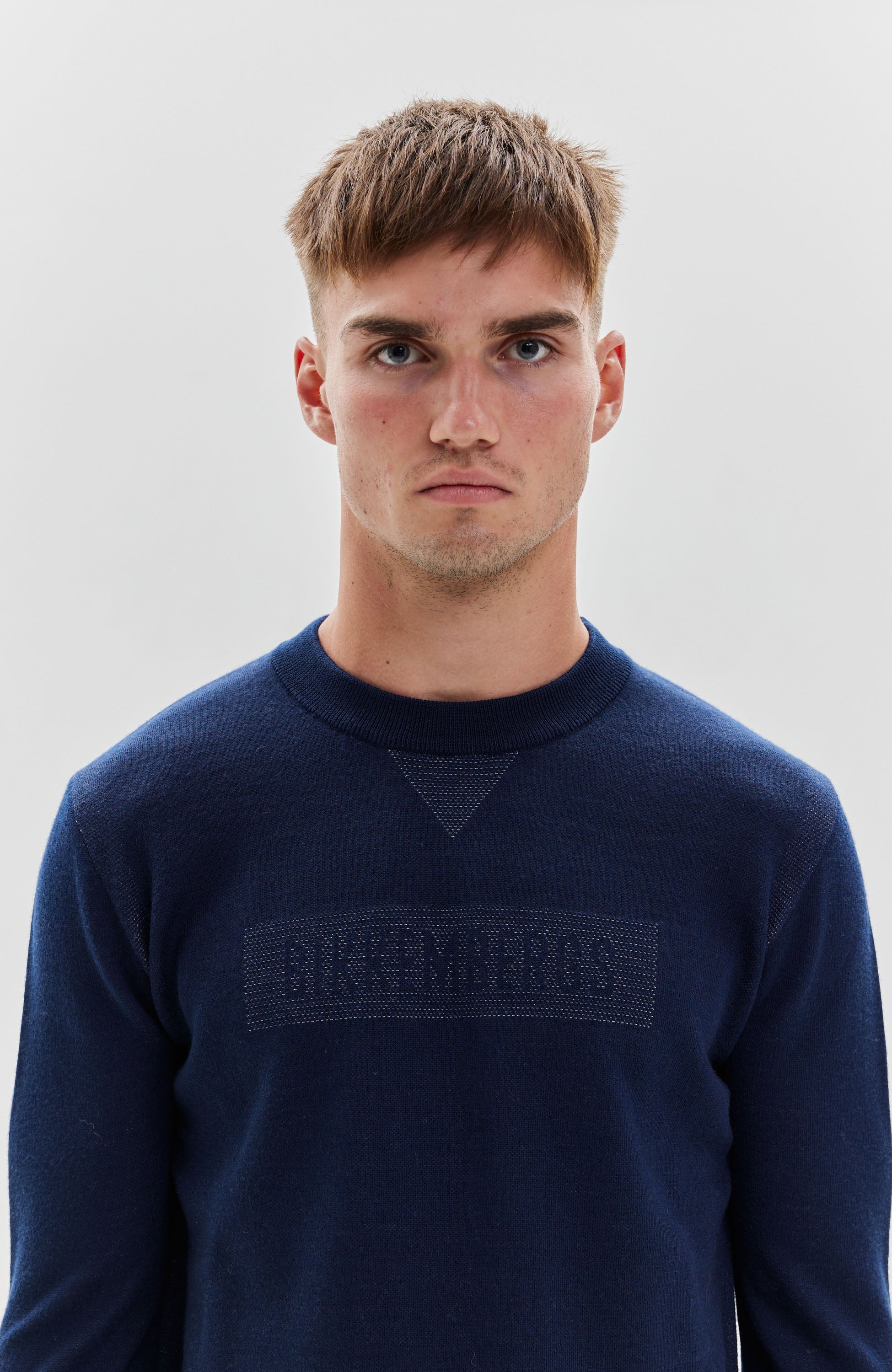 Dirk bikkembergs Blue Sweter z okrągłym dekoltem image 4