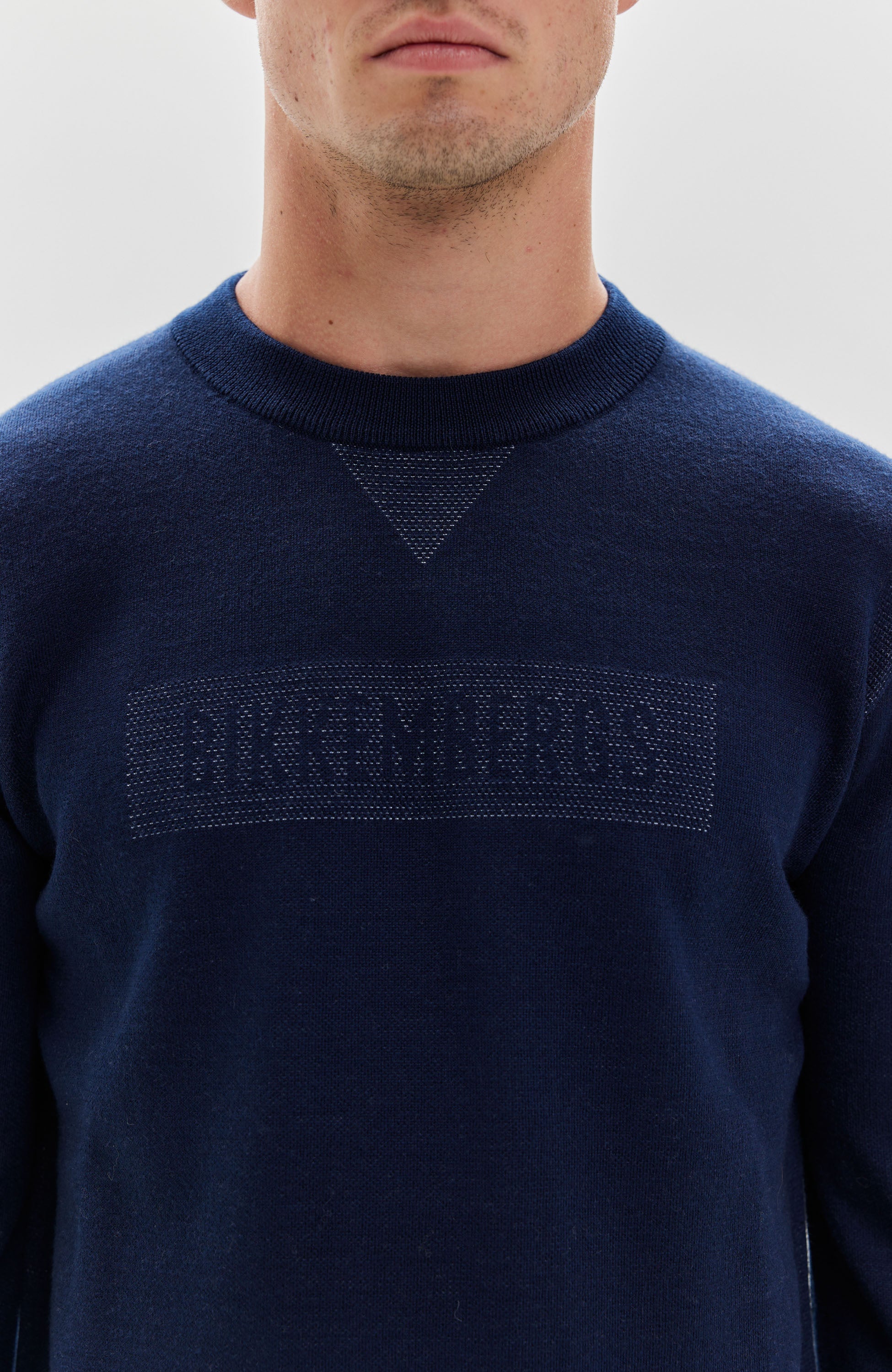 Dirk bikkembergs Blue Sweter z okrągłym dekoltem image 5