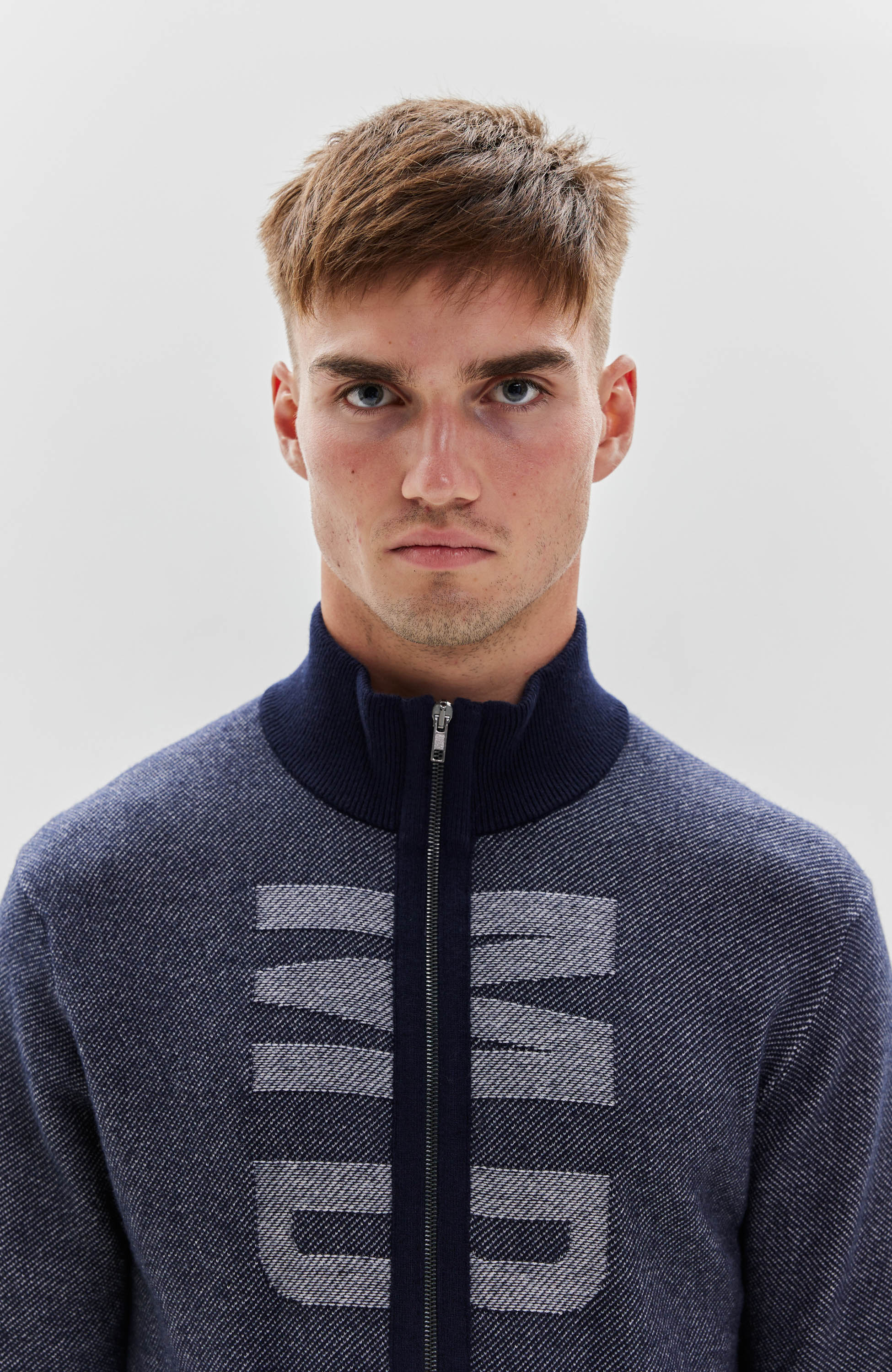 Dirk bikkembergs Blue Lukuga kardigan image 4