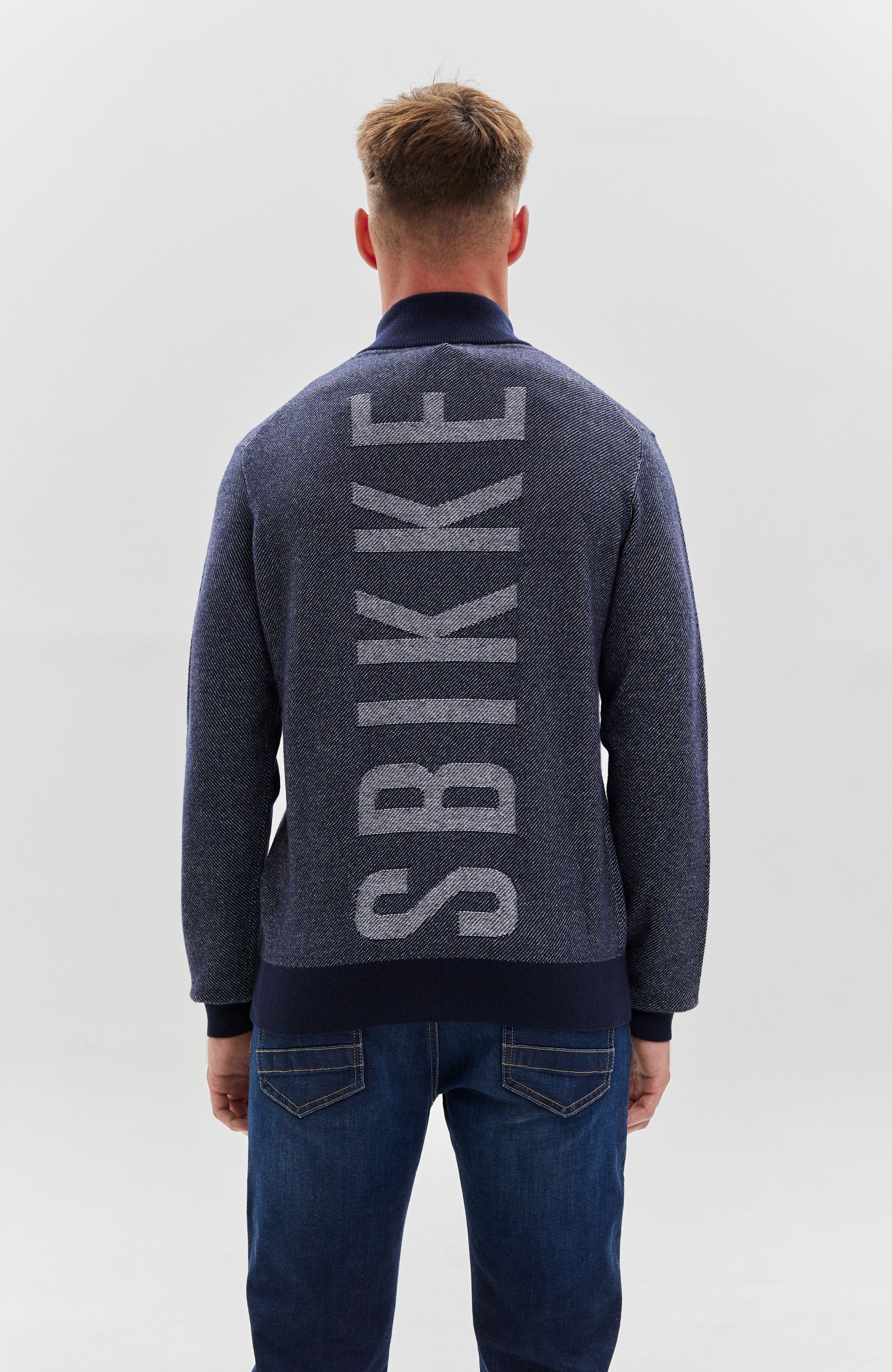 Dirk bikkembergs Blue Lukuga kardigan image 3