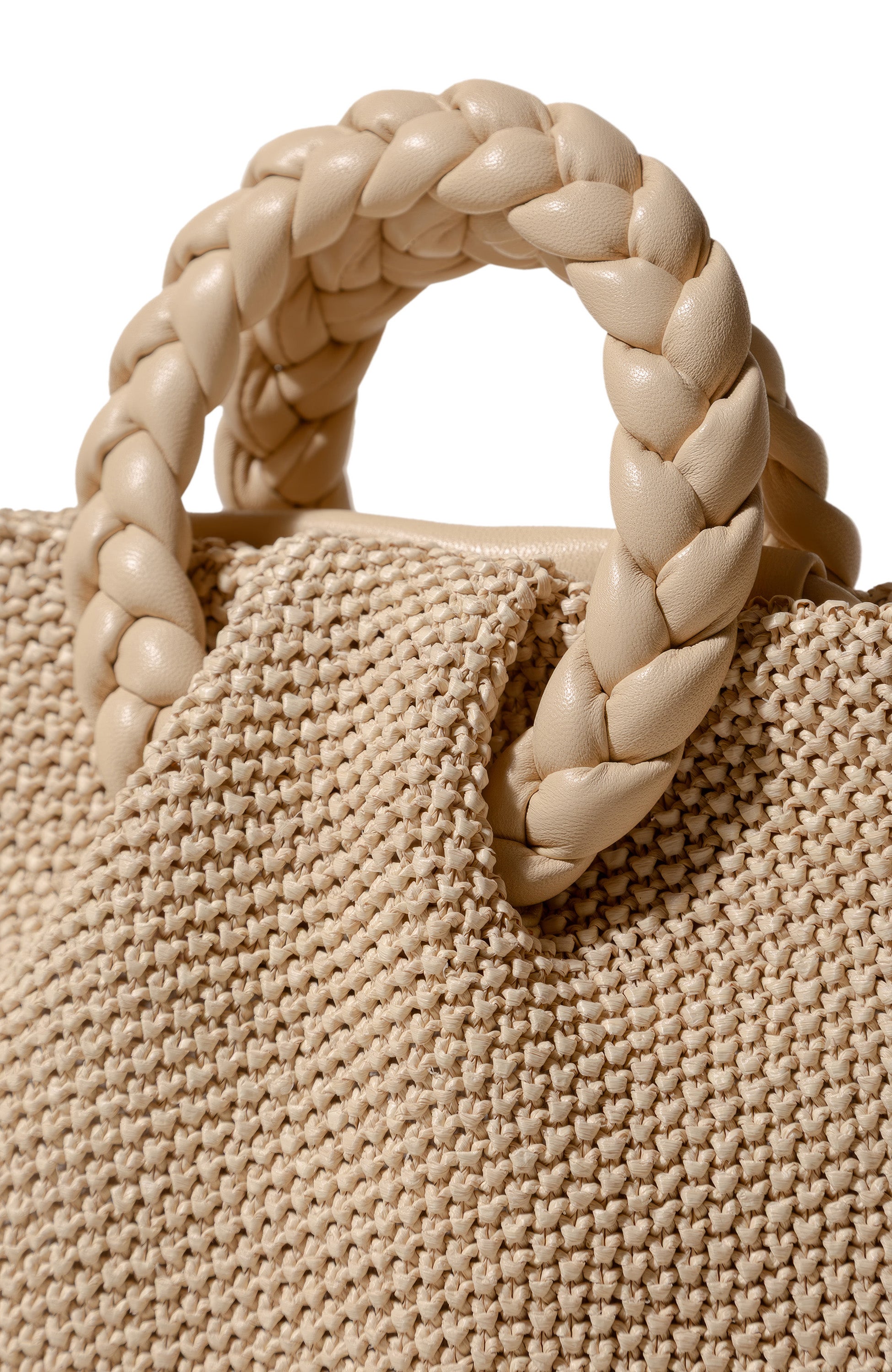 Torba crossbody BOMBON M SOFT RAFFIA