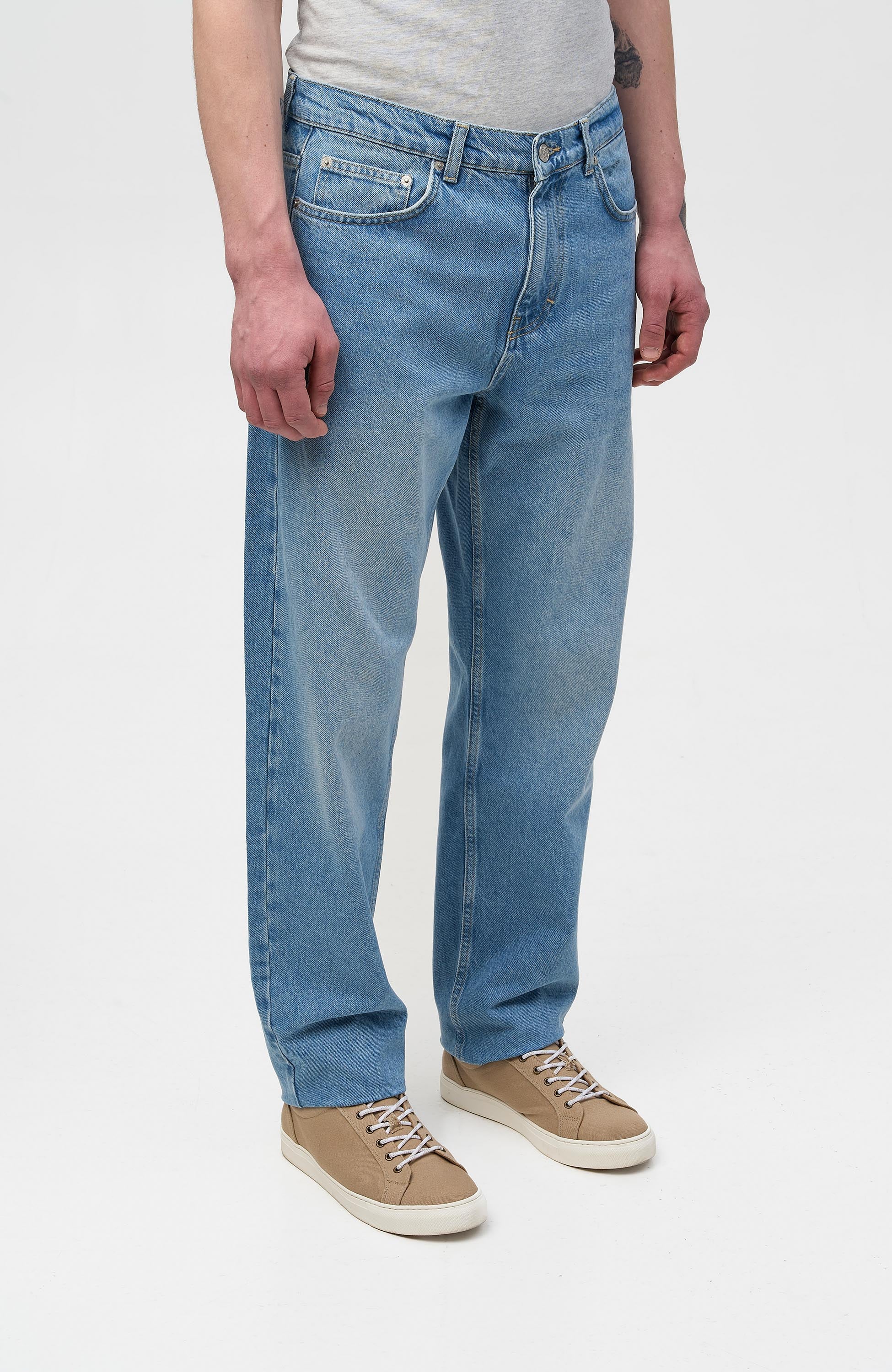 Les deux Blue Tapered jeans ryder image 4