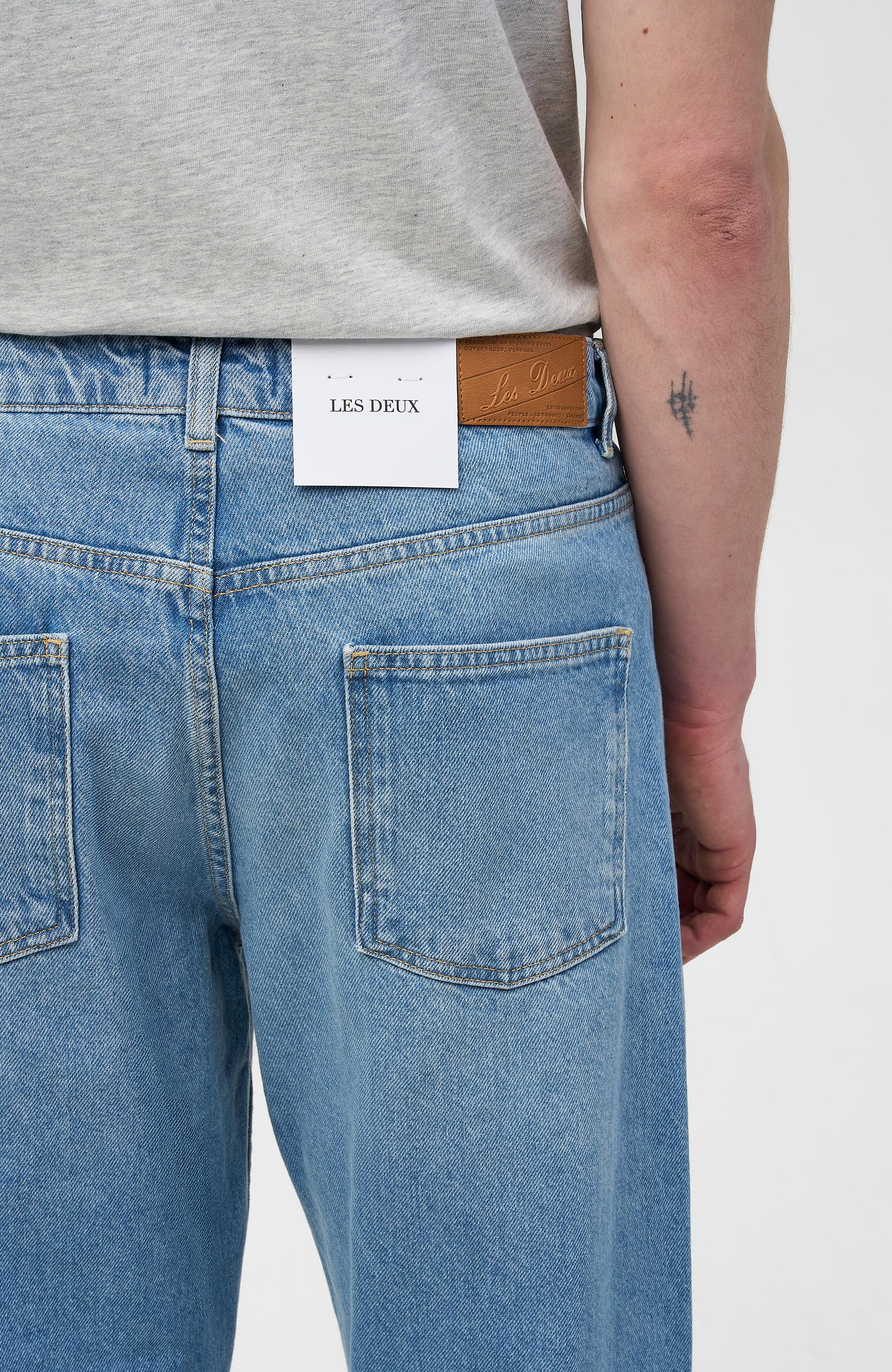 Les deux Blue Tapered jeans ryder image 7