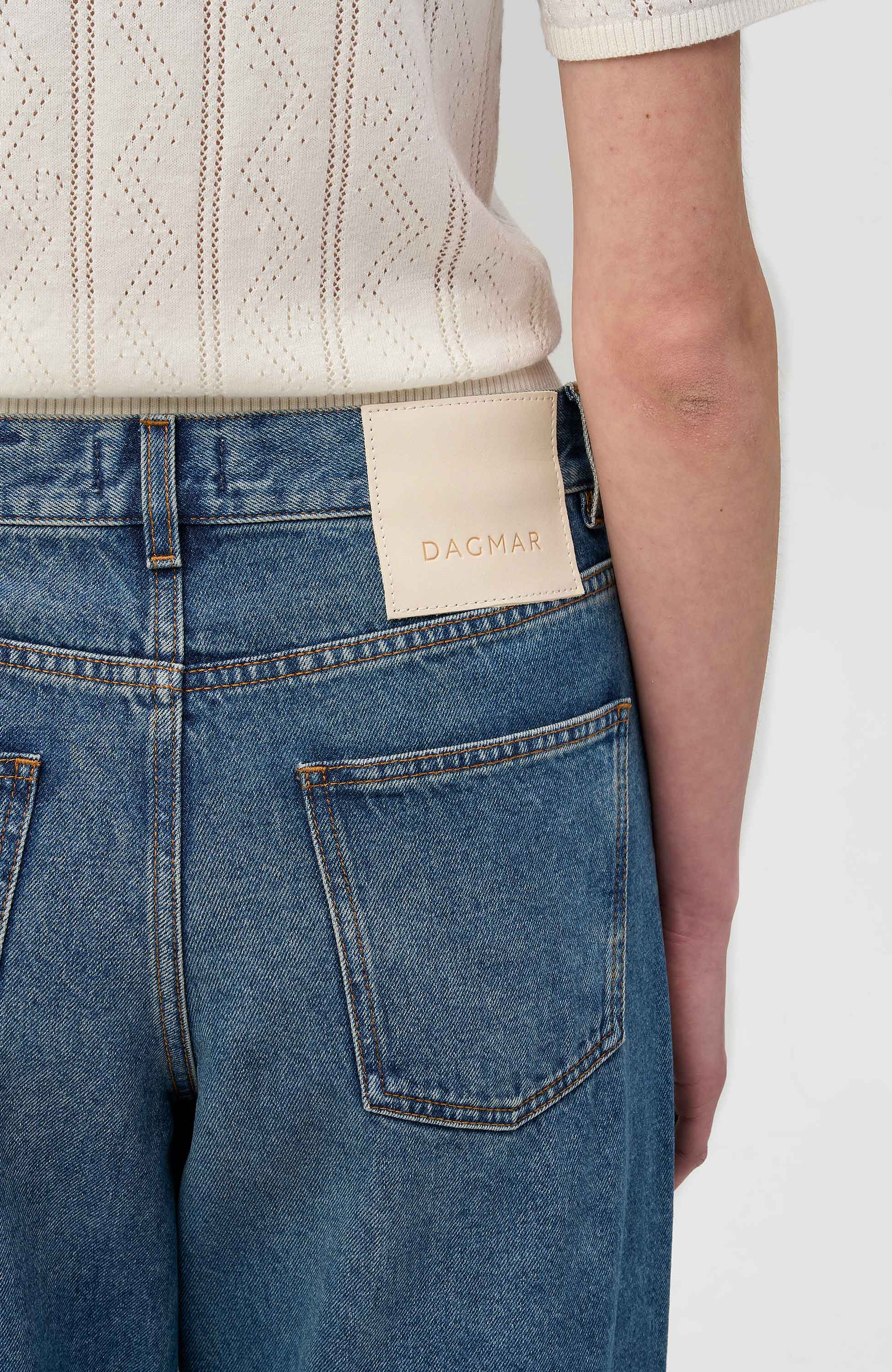 House of dagmar Blue Baggy fit denim jeans image 7