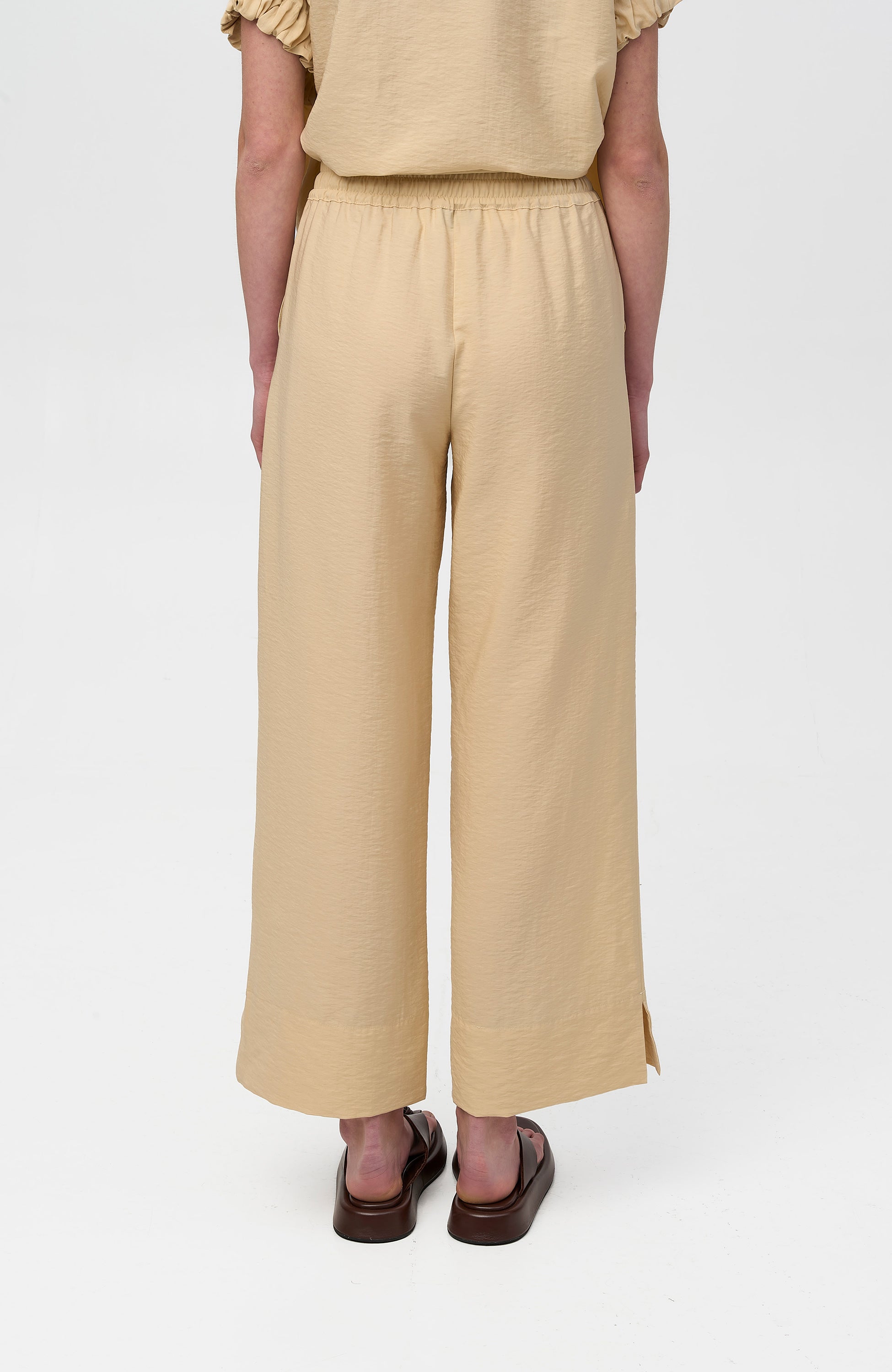 House of dagmar Neutral Drawstring trousers image 5