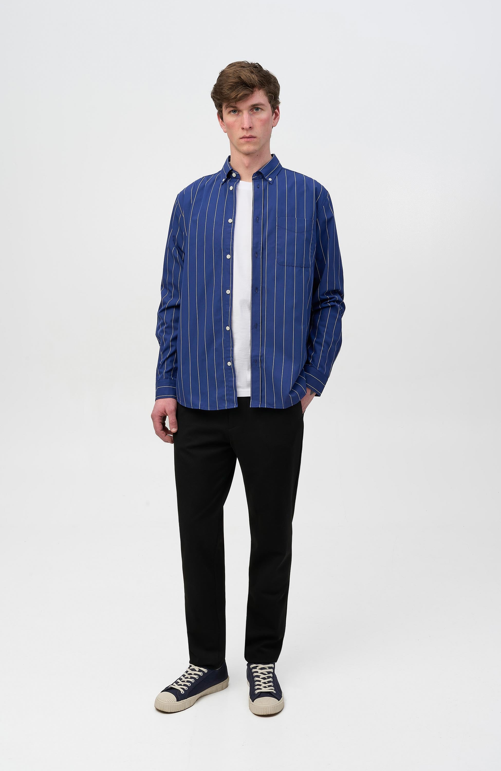 Les deux Black Tapered drawstring pants como image 7