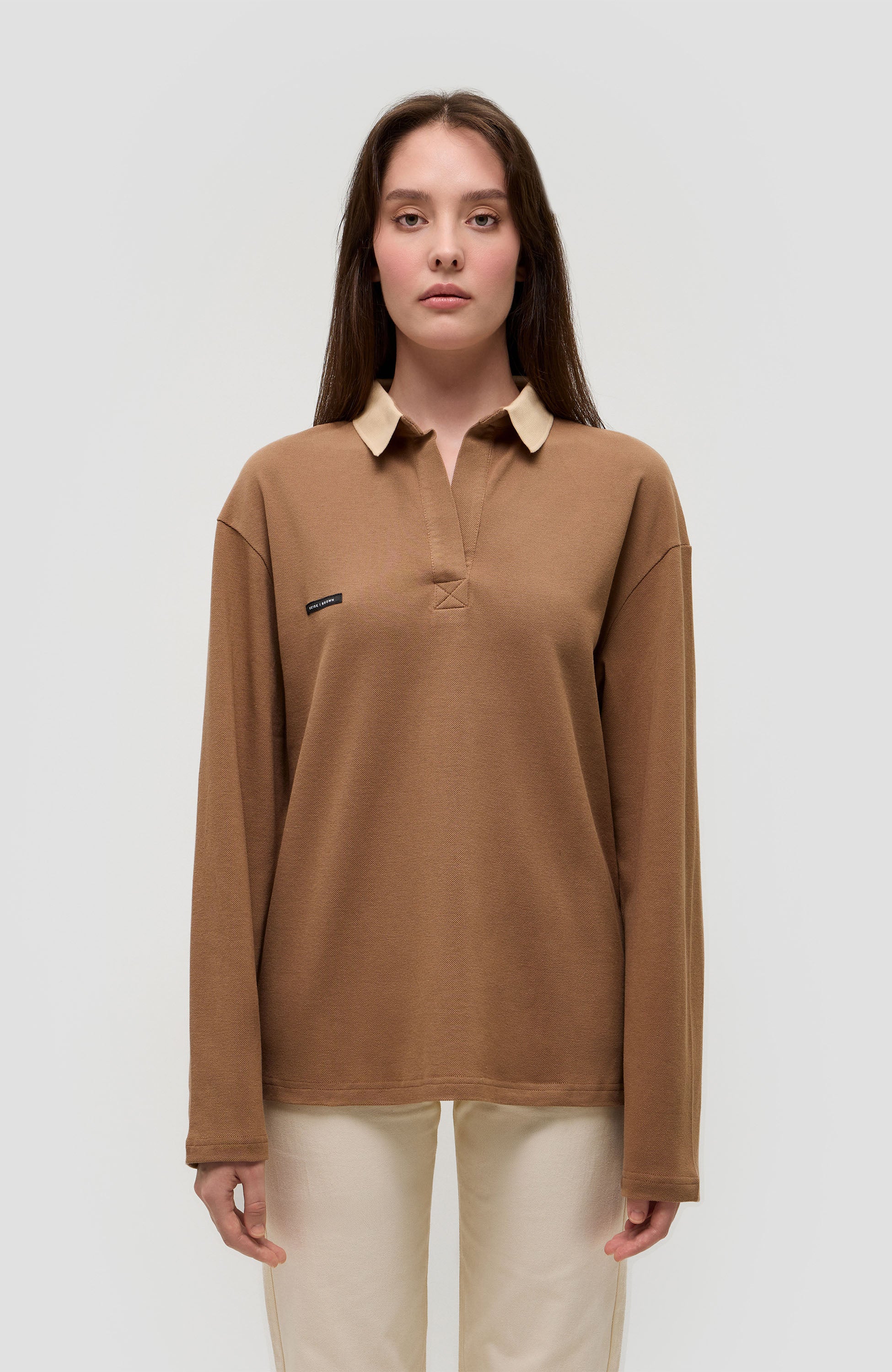 Longsleeve polo shirt
