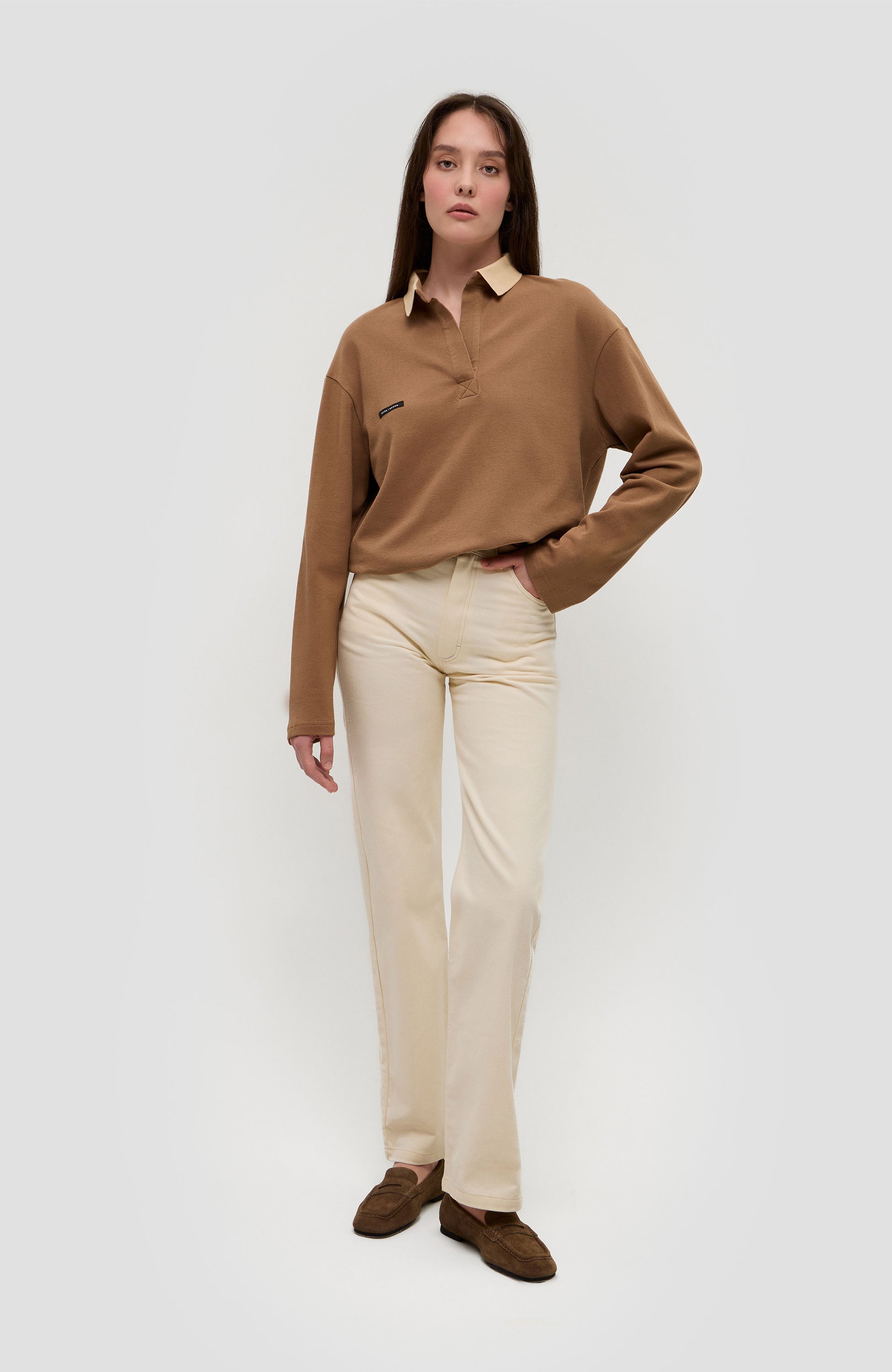 Longsleeve polo shirt