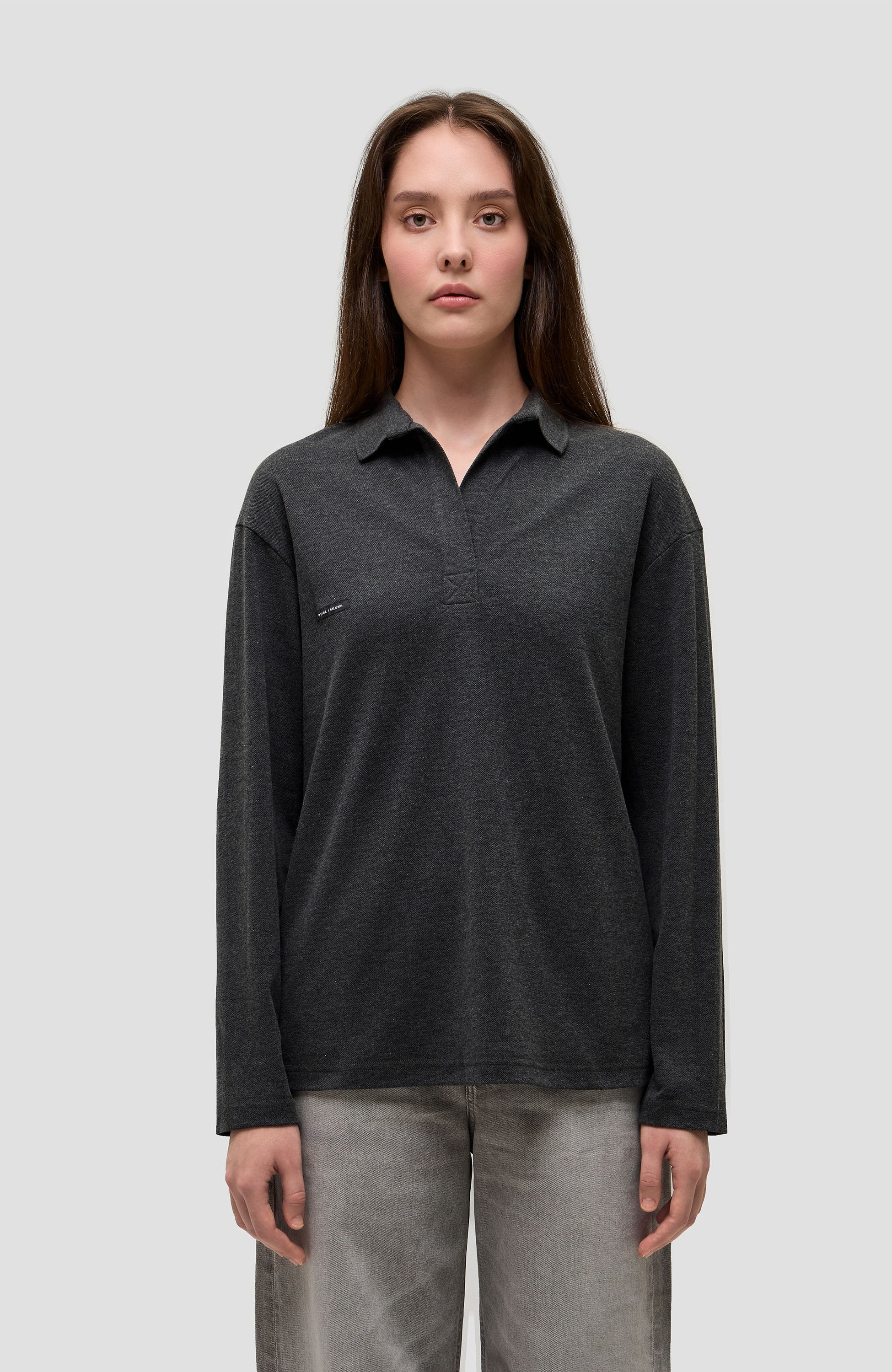 Longsleeve polo shirt