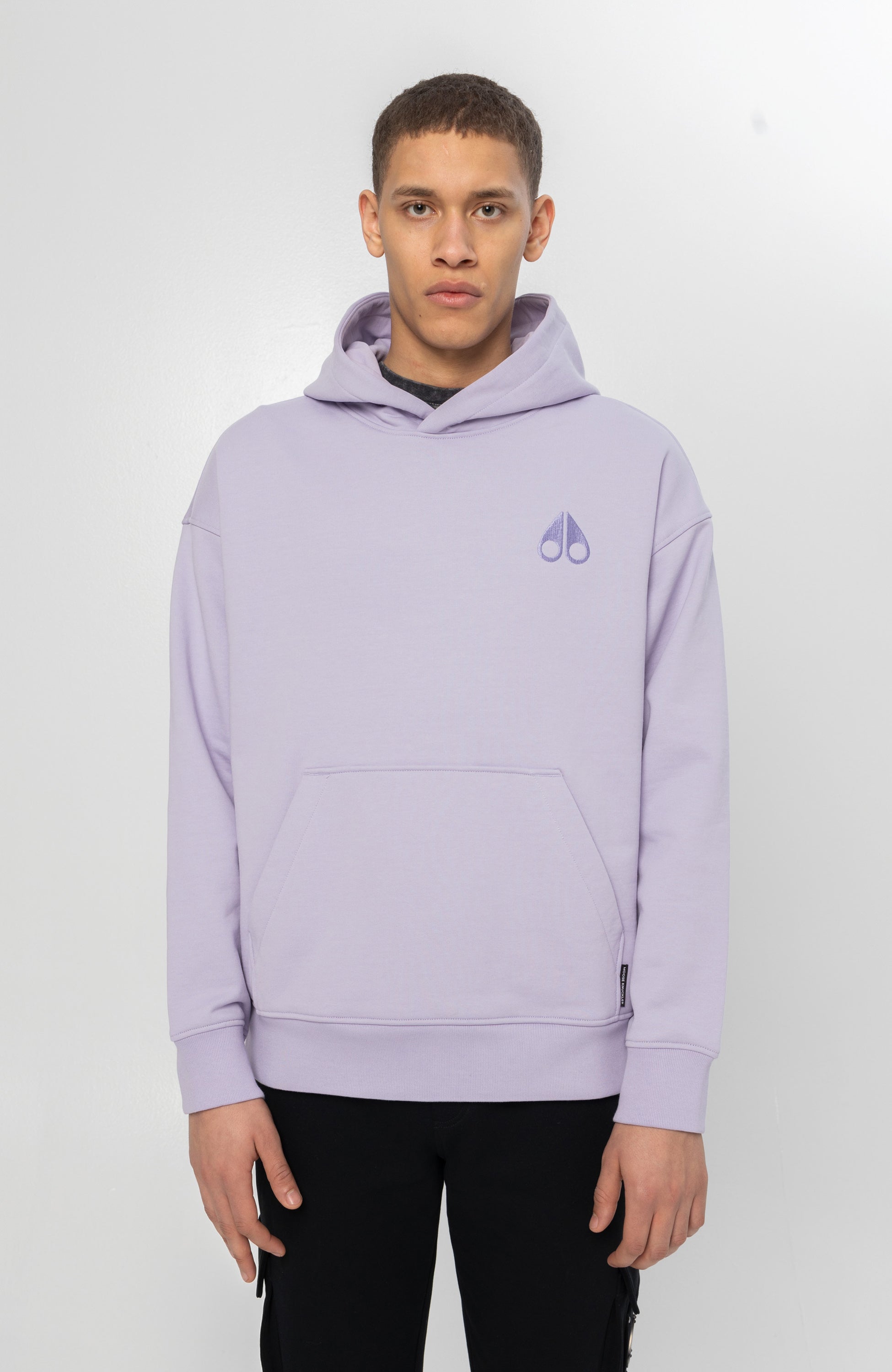 Logo-embroidered hoodie SERGE