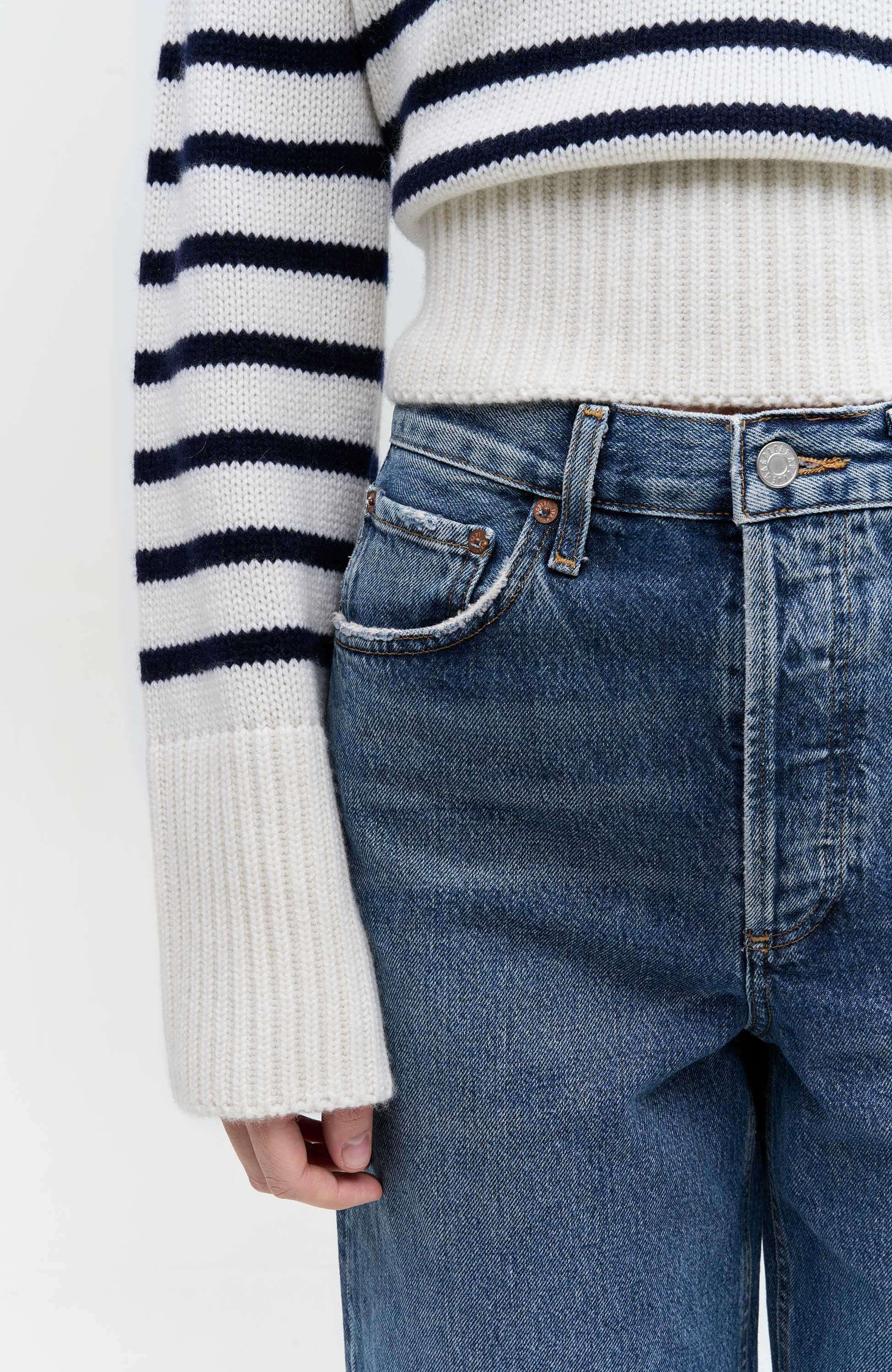 Agolde Blue Wide-leg jeans dame image 5