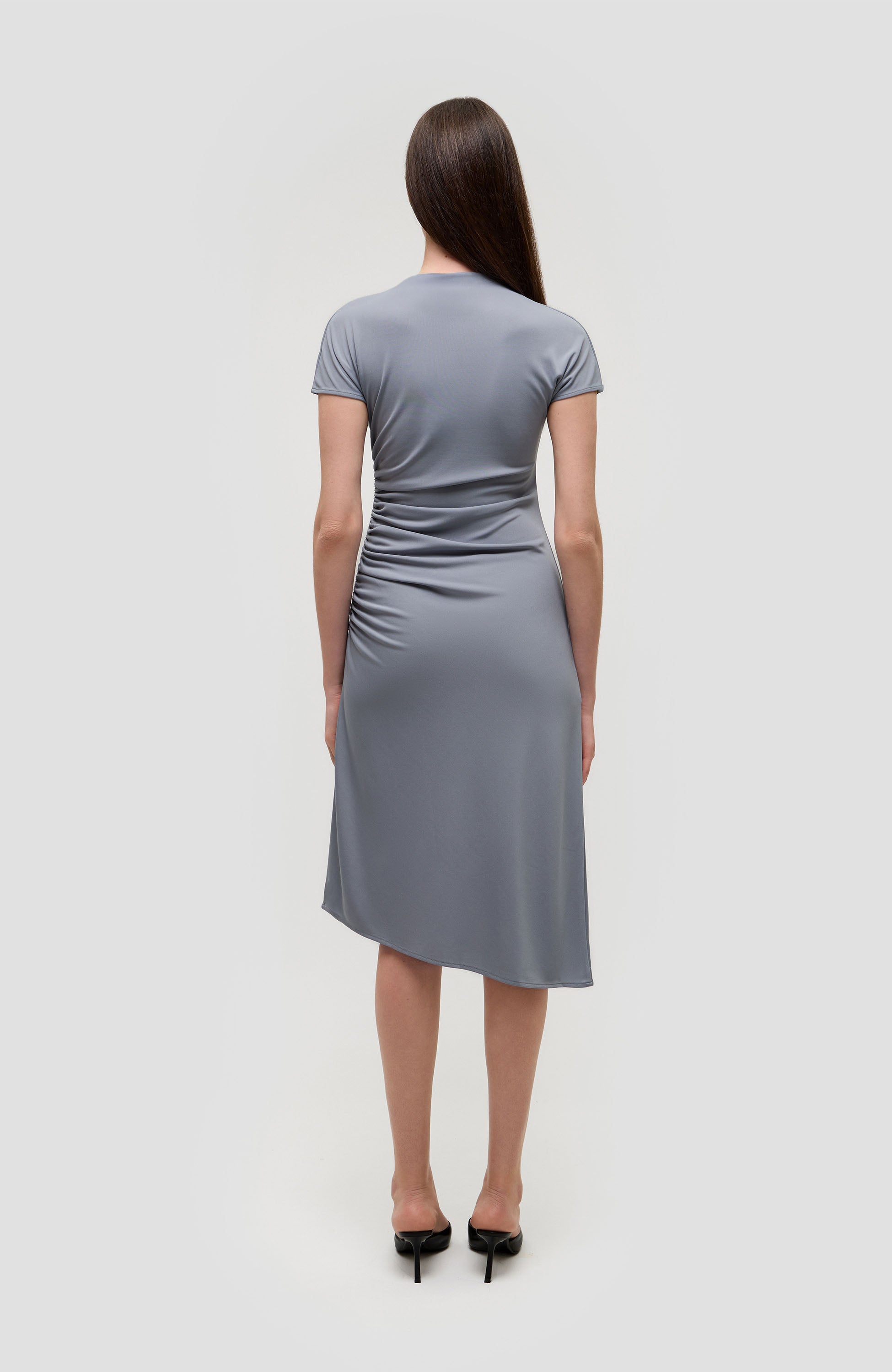 Tiger of sweden Blue Drape midi dress aliz image 4