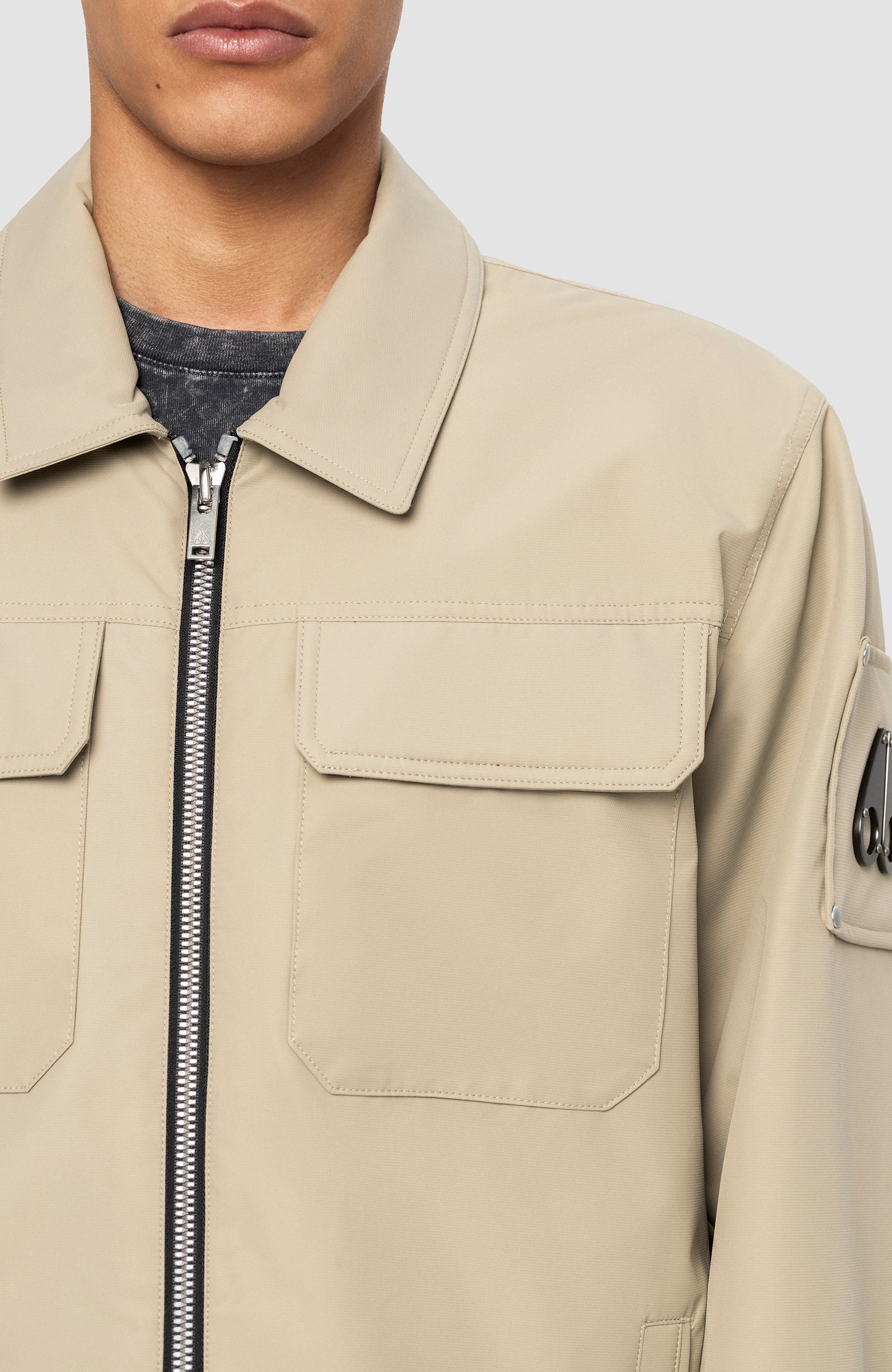 Moose knuckles Neutral Patch-pocket jacket jacques image 6