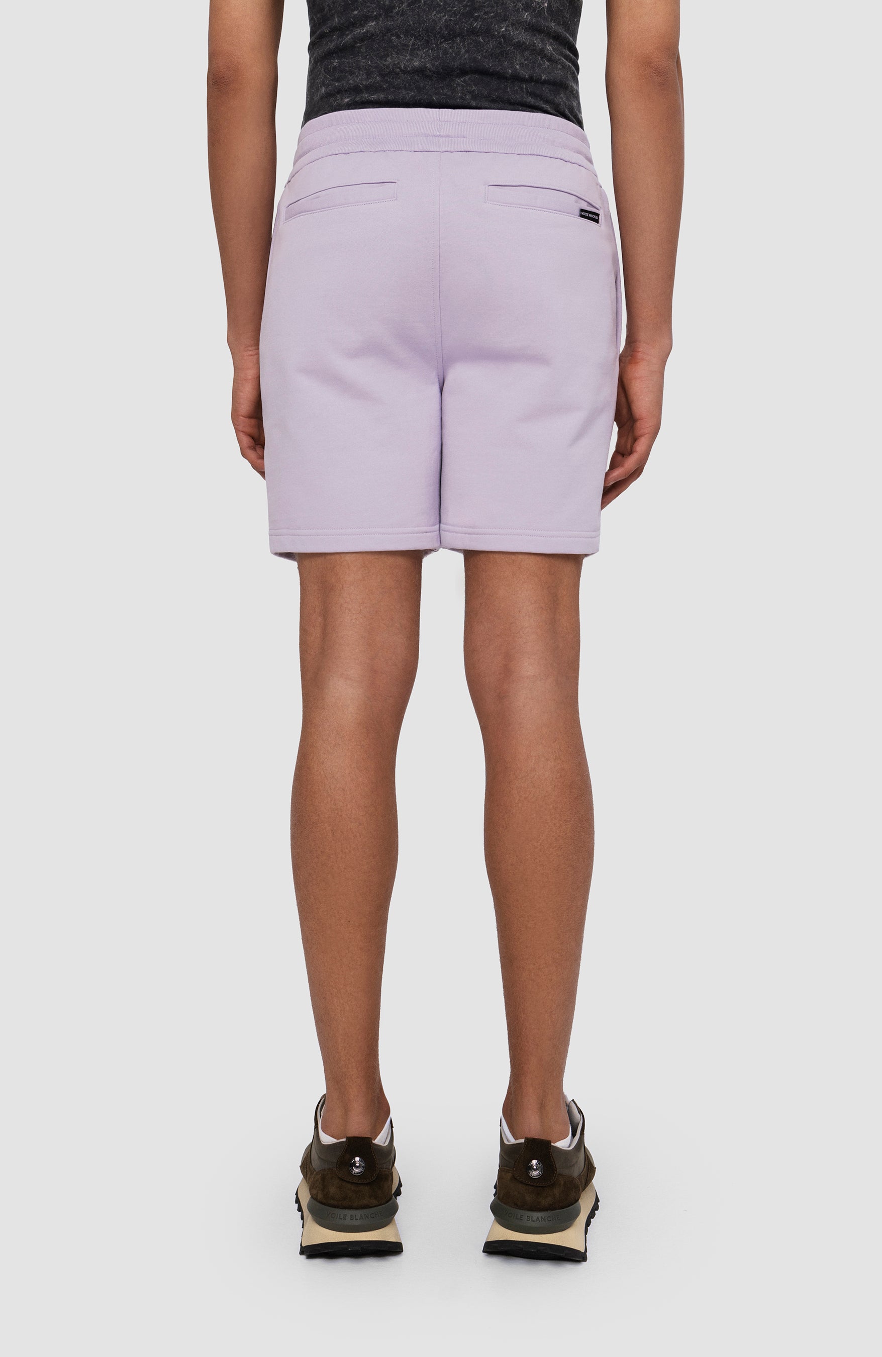 Moose knuckles Purple Drawstring cotton shorts clyde image 4