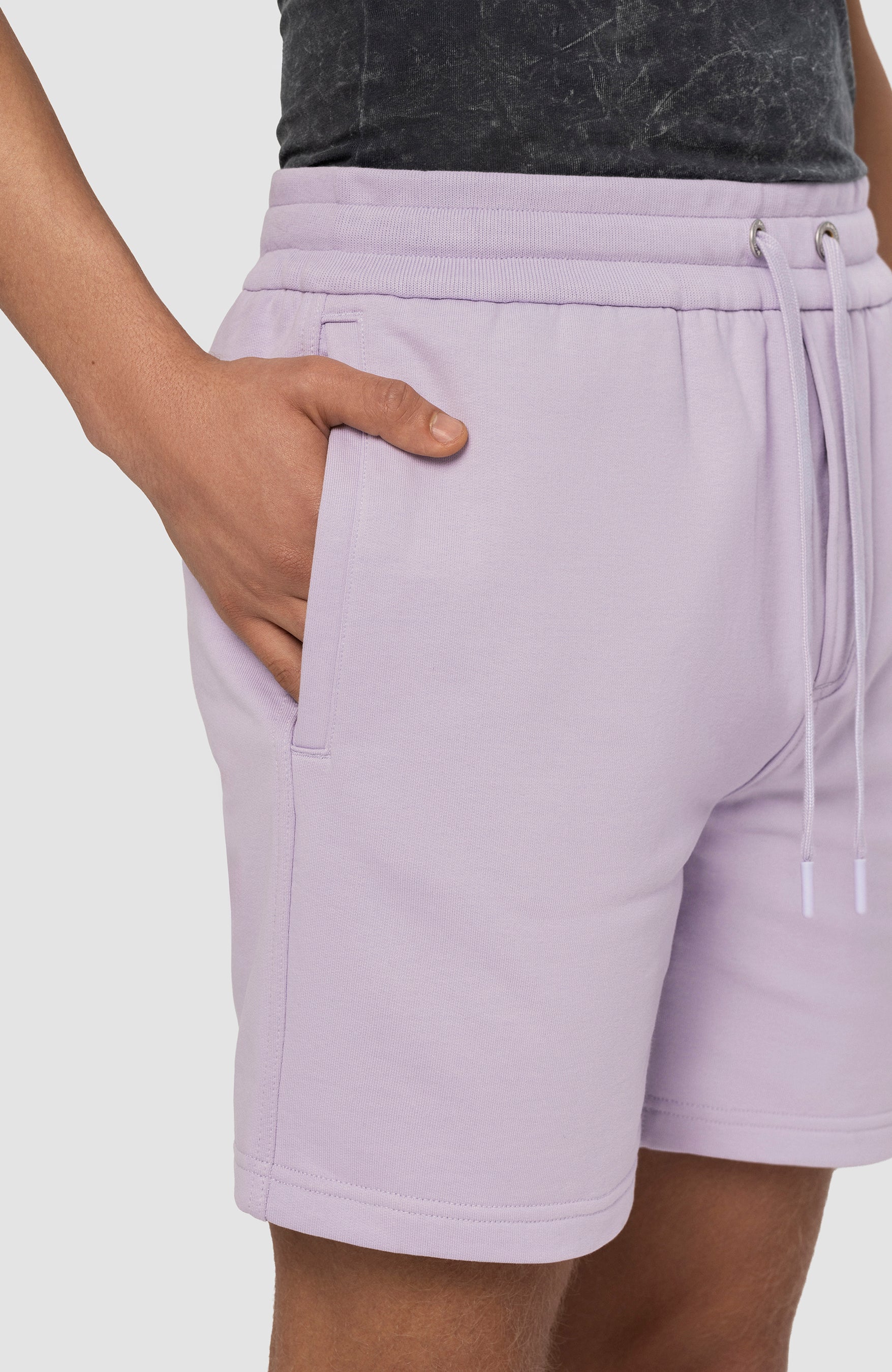 Moose knuckles Purple Drawstring cotton shorts clyde image 5