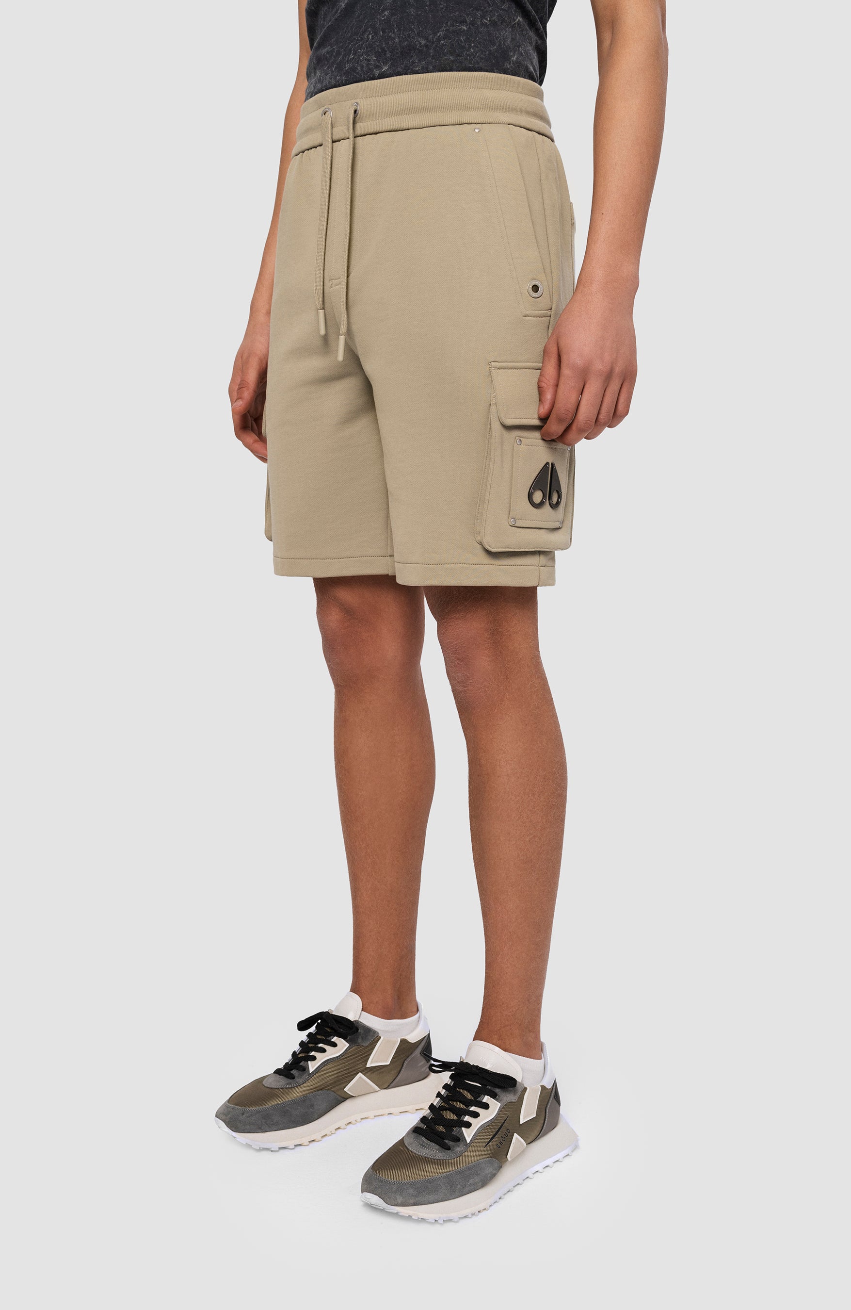 Moose knuckles Neutral Cargo cotton shorts hartsfield image 3