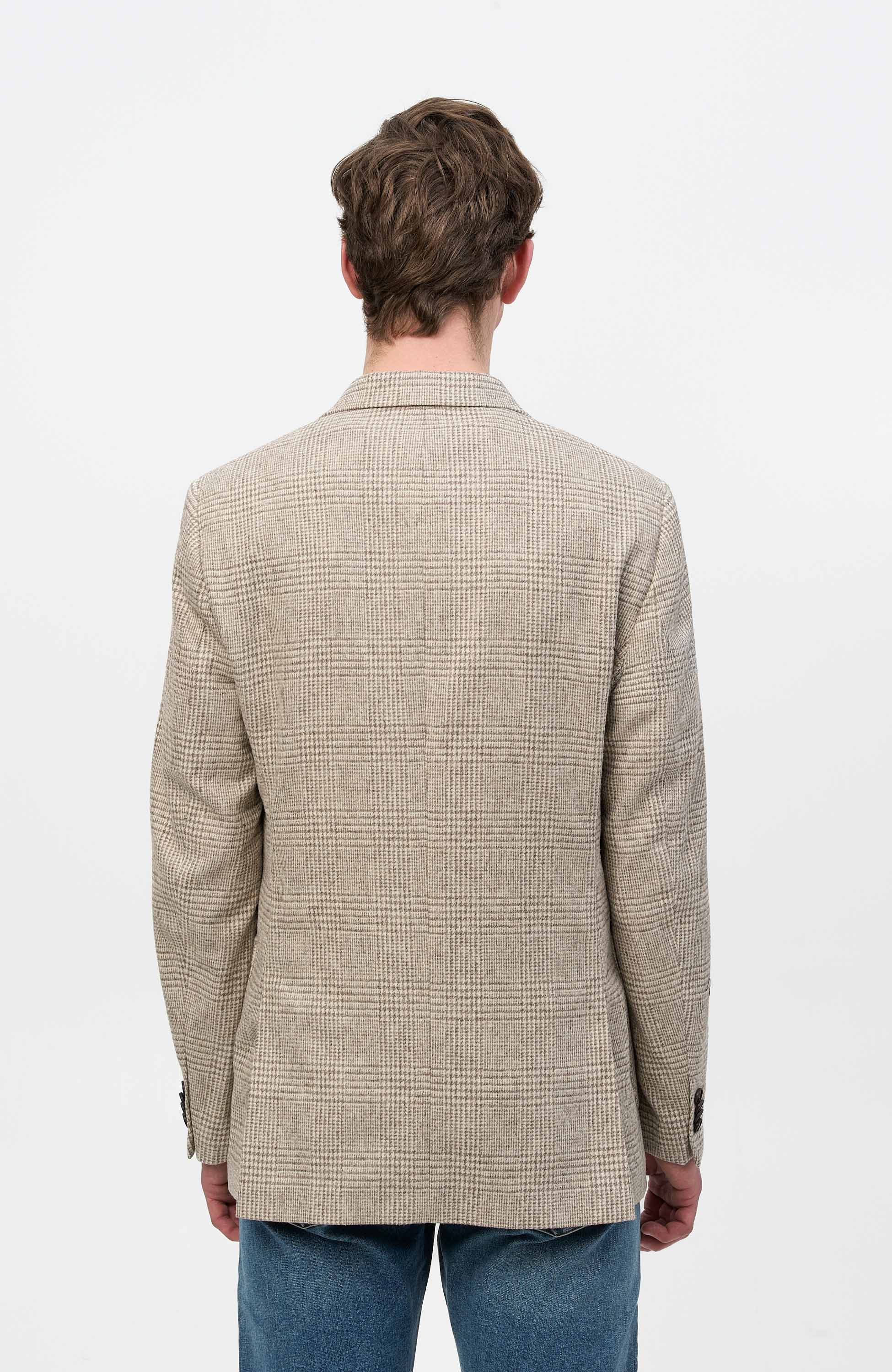 Tiger of sweden Beige Casualowa marynarka z mieszanki wełny jeffery l image 4