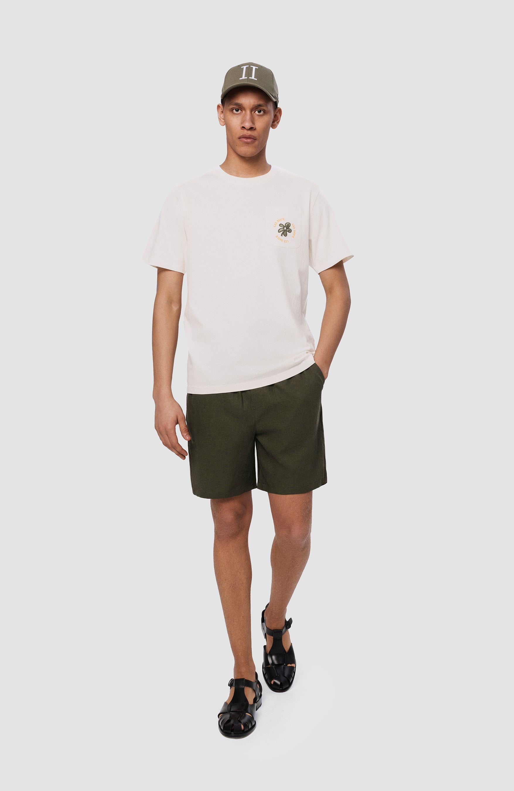 Drawstring linen shorts OTTO