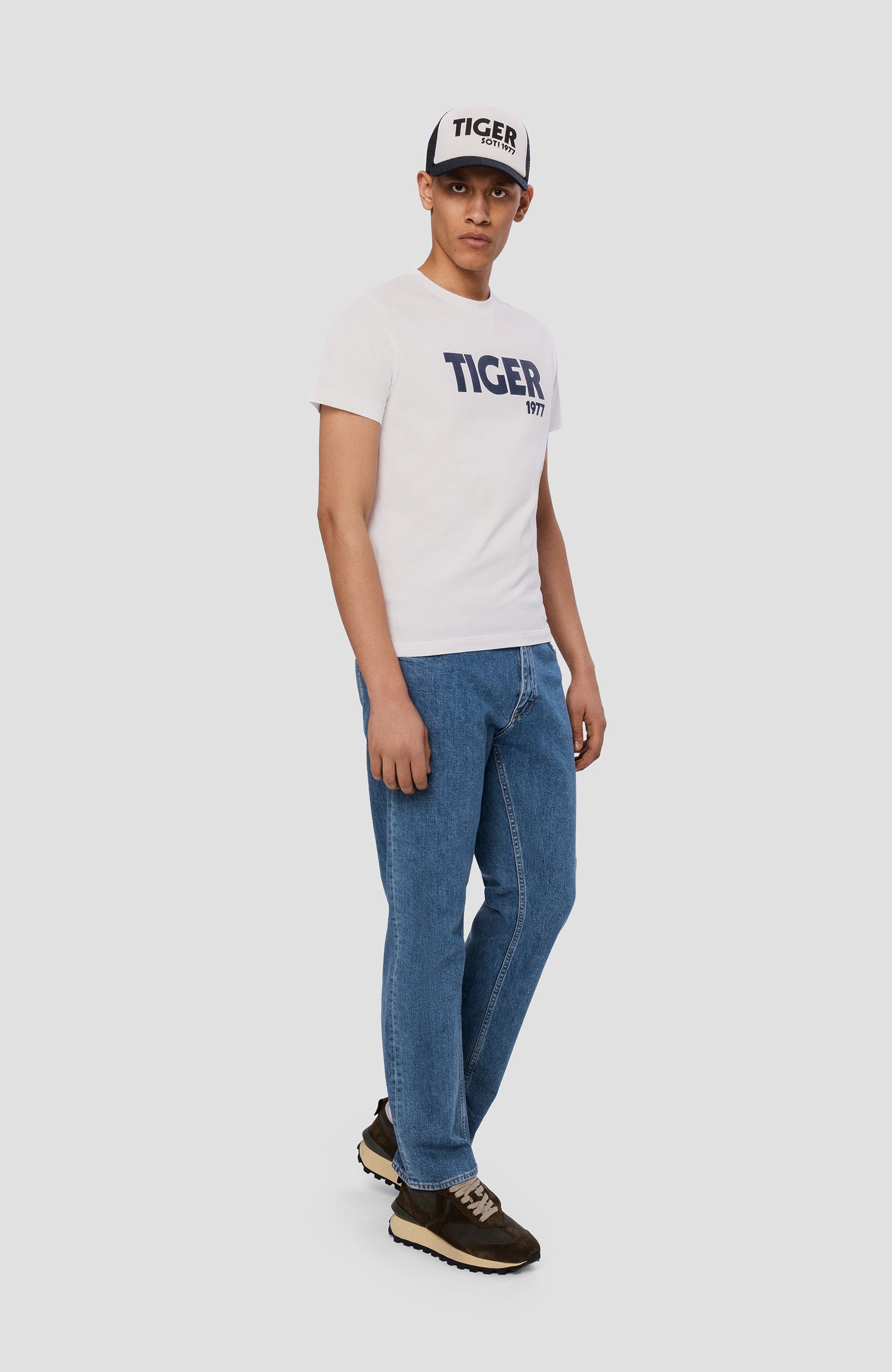 Tiger of sweden White Logo-printed t-shirt dillan image 7