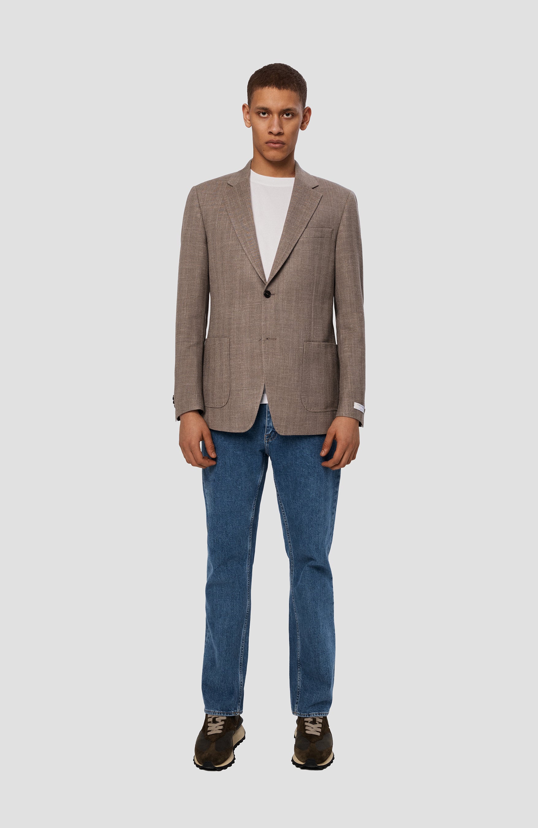 Tiger of sweden Beige Casual wool-blend blazer justin hl image 10
