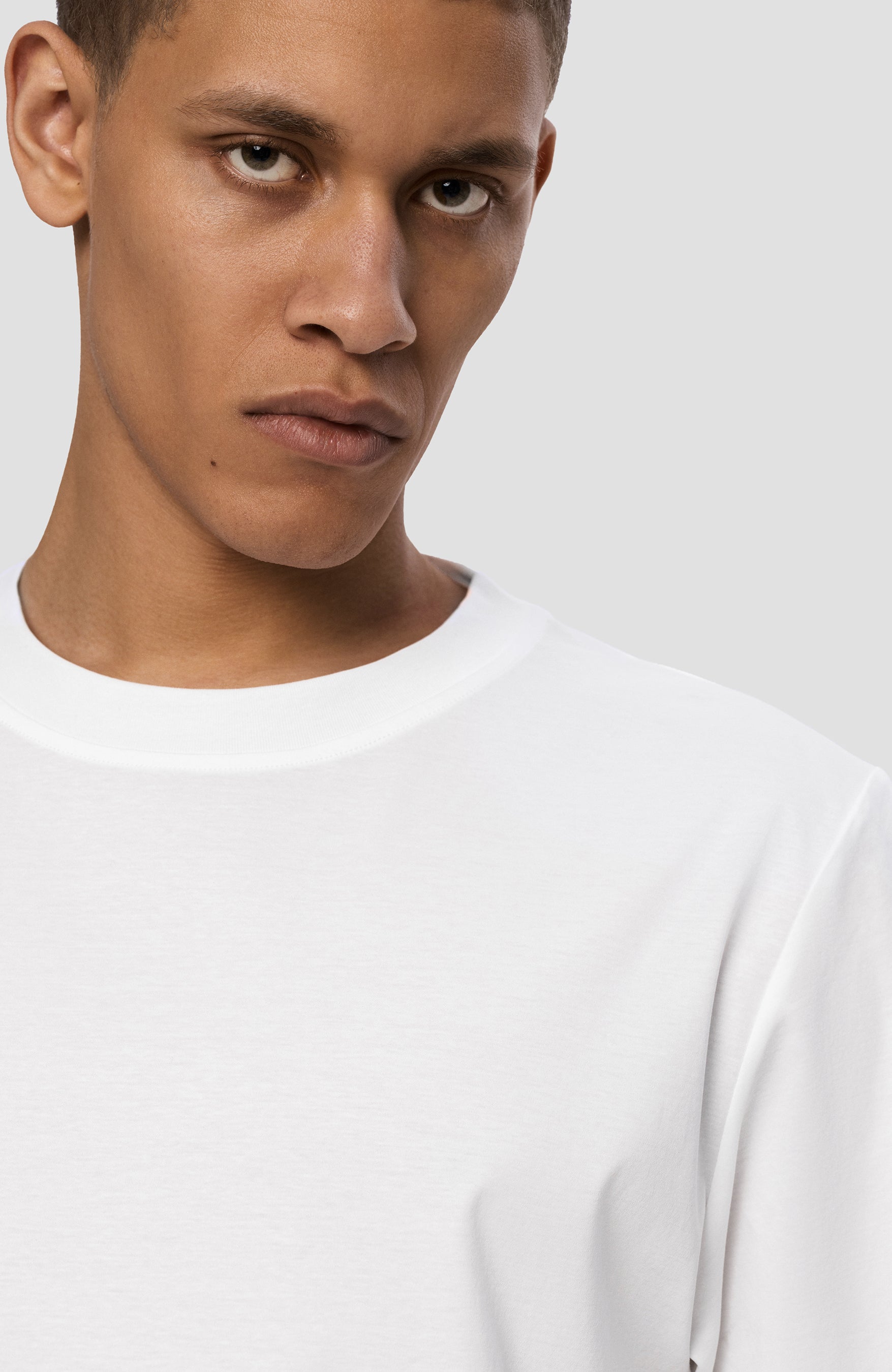 Tiger of sweden White Mercerized relaxed-fit t-shirt logra image 4