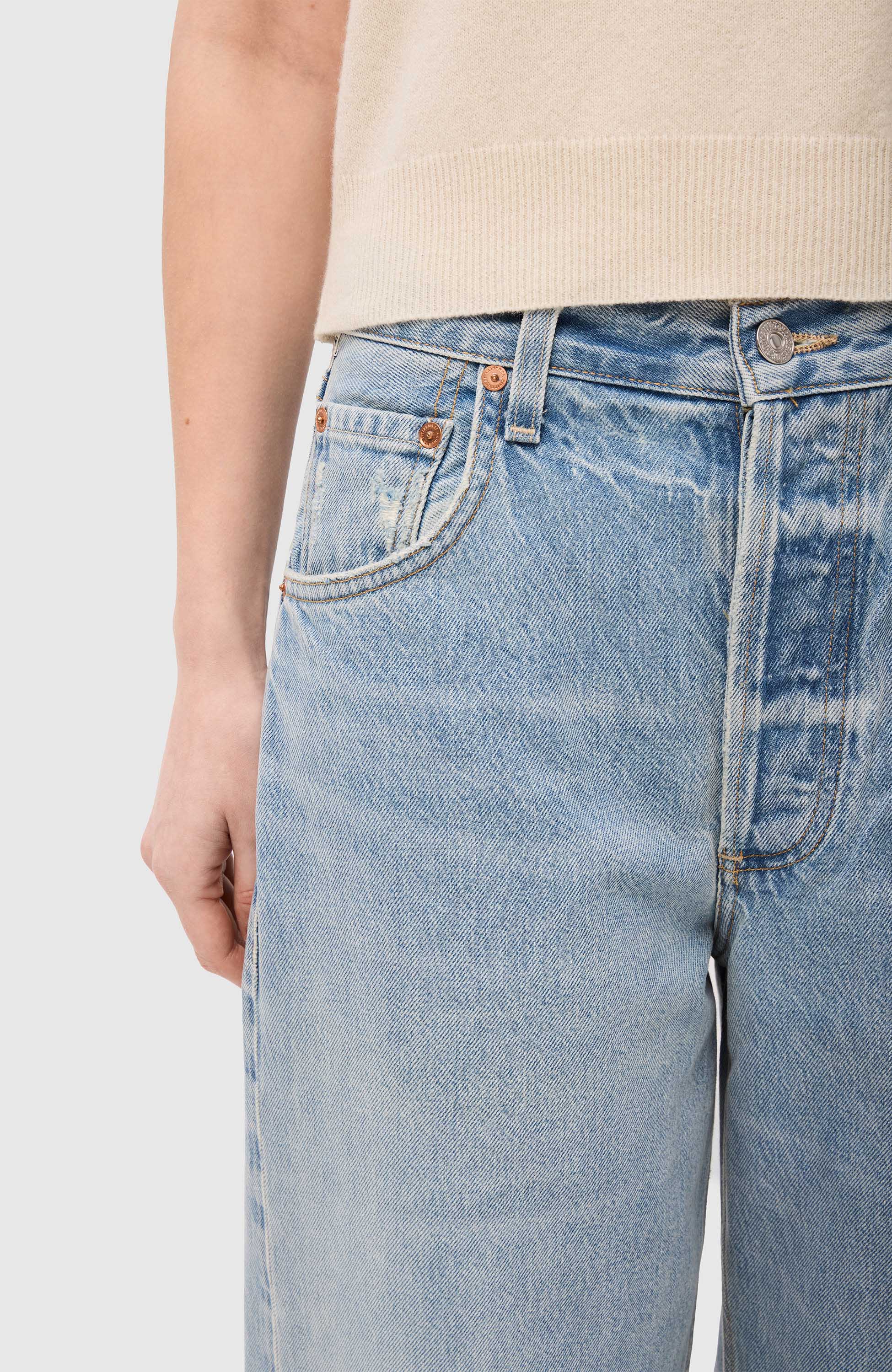 Citizens of humanity Blue Relaxed baggy jeans ayla image 6