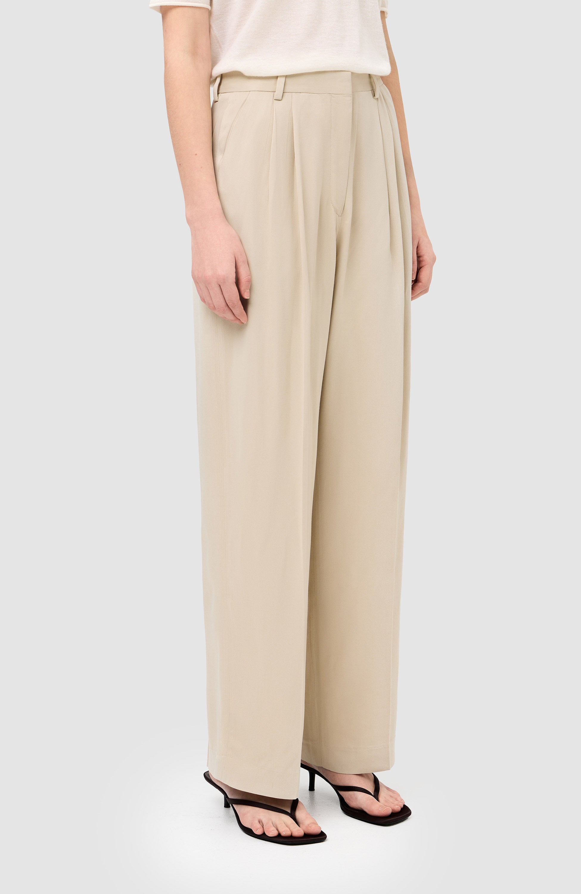 House of dagmar Neutral Wide suit trousers image 3