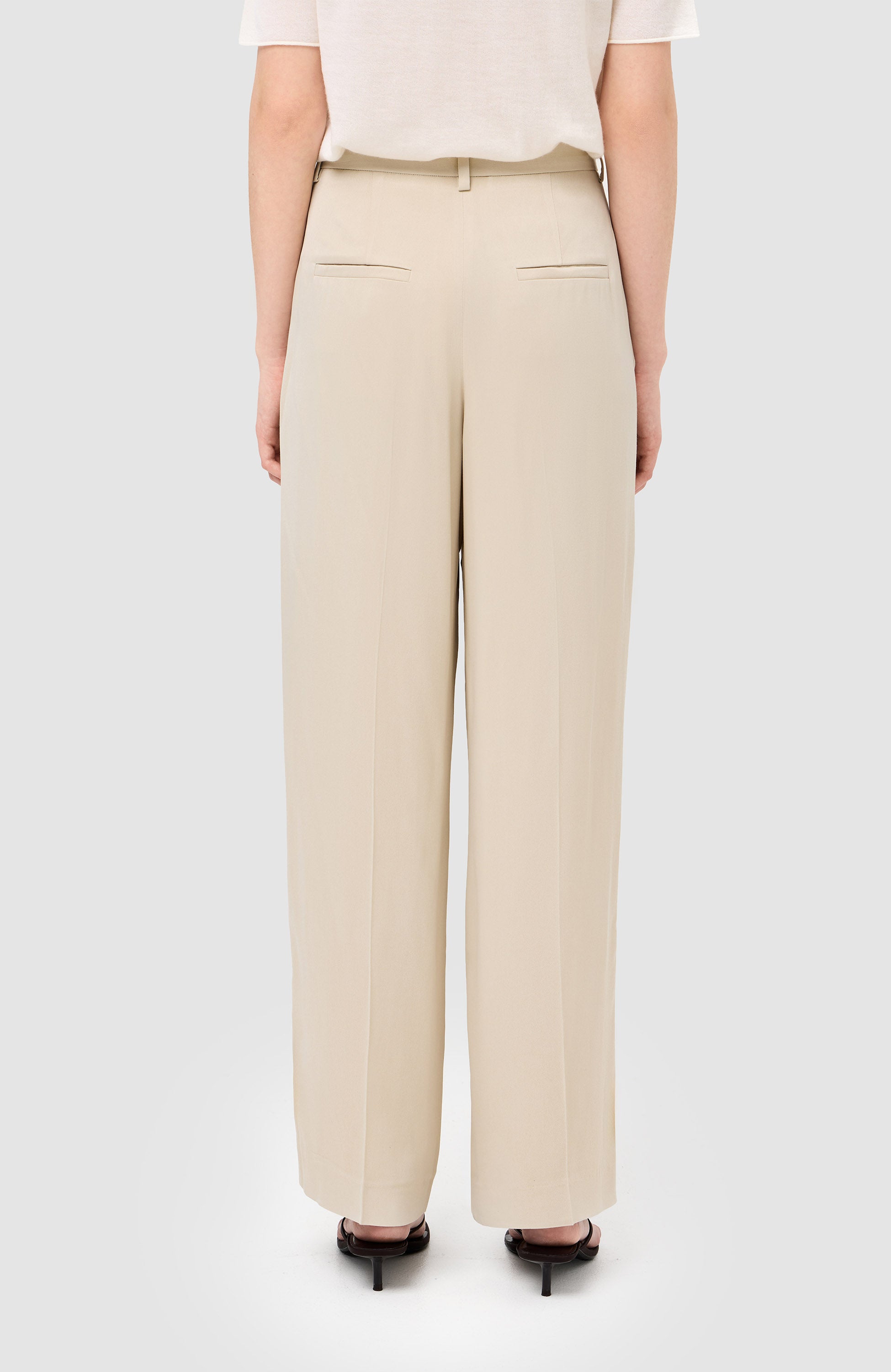 House of dagmar Neutral Wide suit trousers image 4