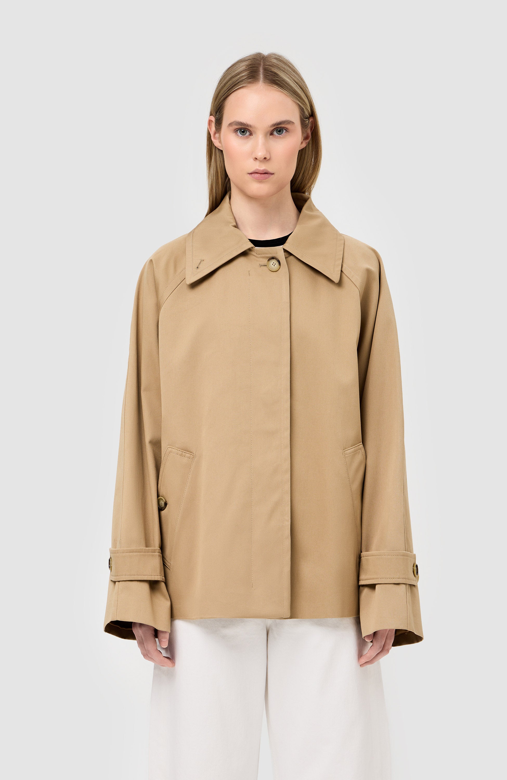 Tiger of sweden Beige Krótki trencz eeve image 1