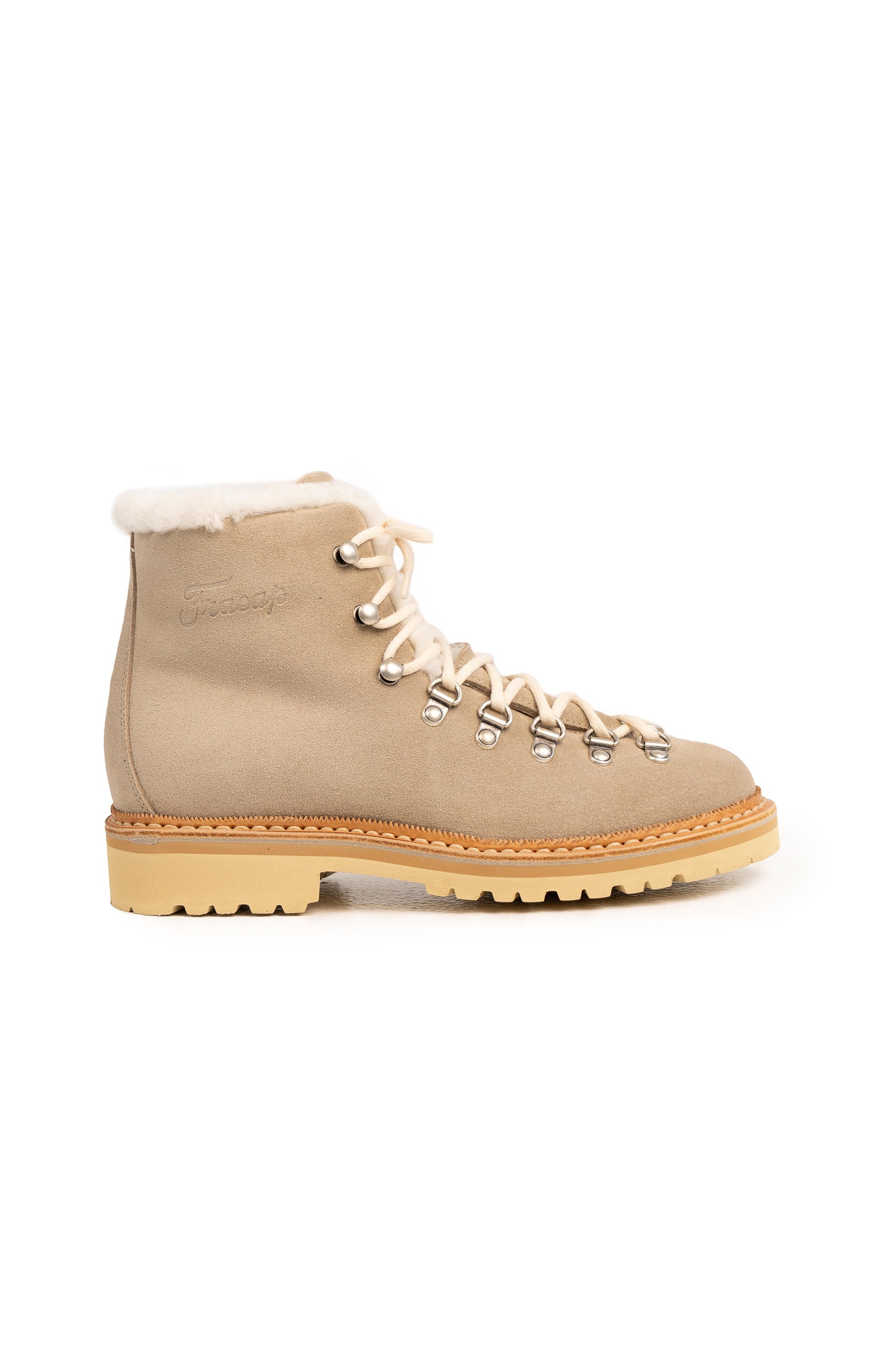 Fracap Grey Fur suede boots magnifico m120 alto bear image 5