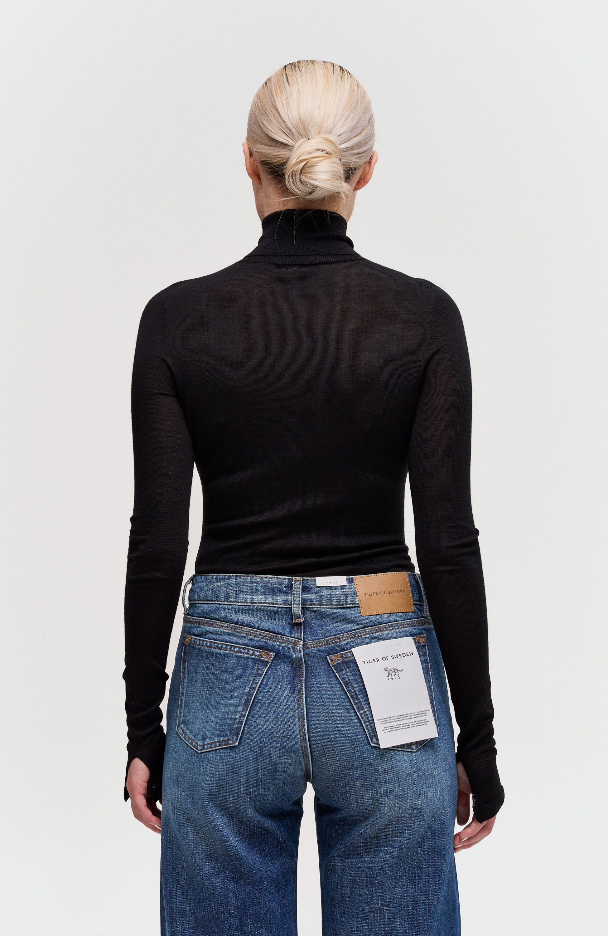 Tiger of sweden Black Merino rollneck pullover aminha image 4