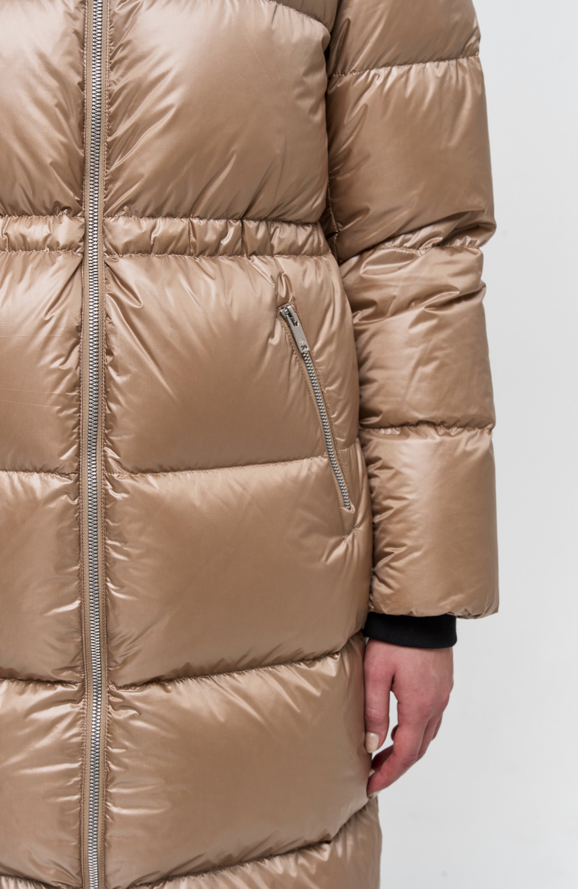 Moose knuckles Beige Down parka juniper image 8