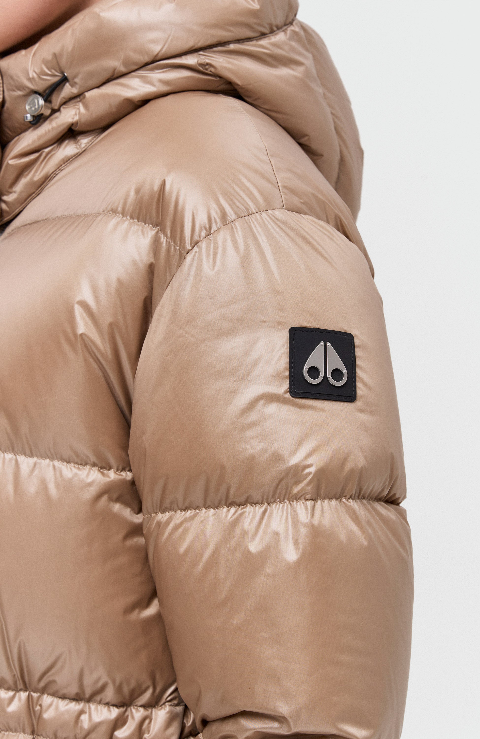 Moose knuckles Beige Down parka juniper image 9