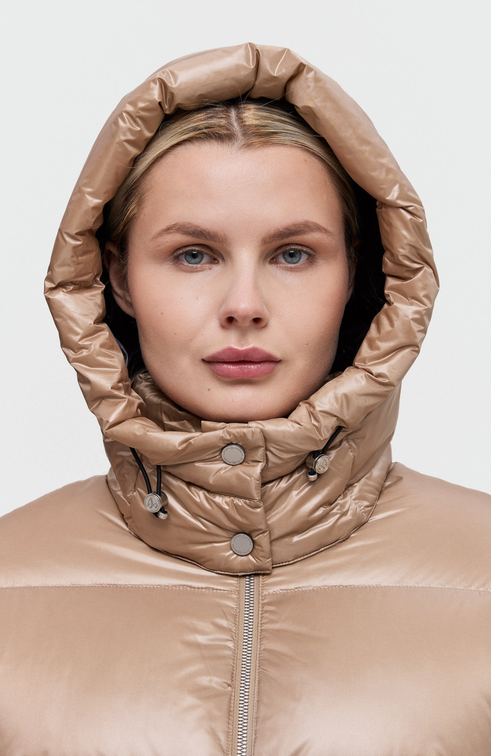 Moose knuckles Beige Down parka juniper image 6