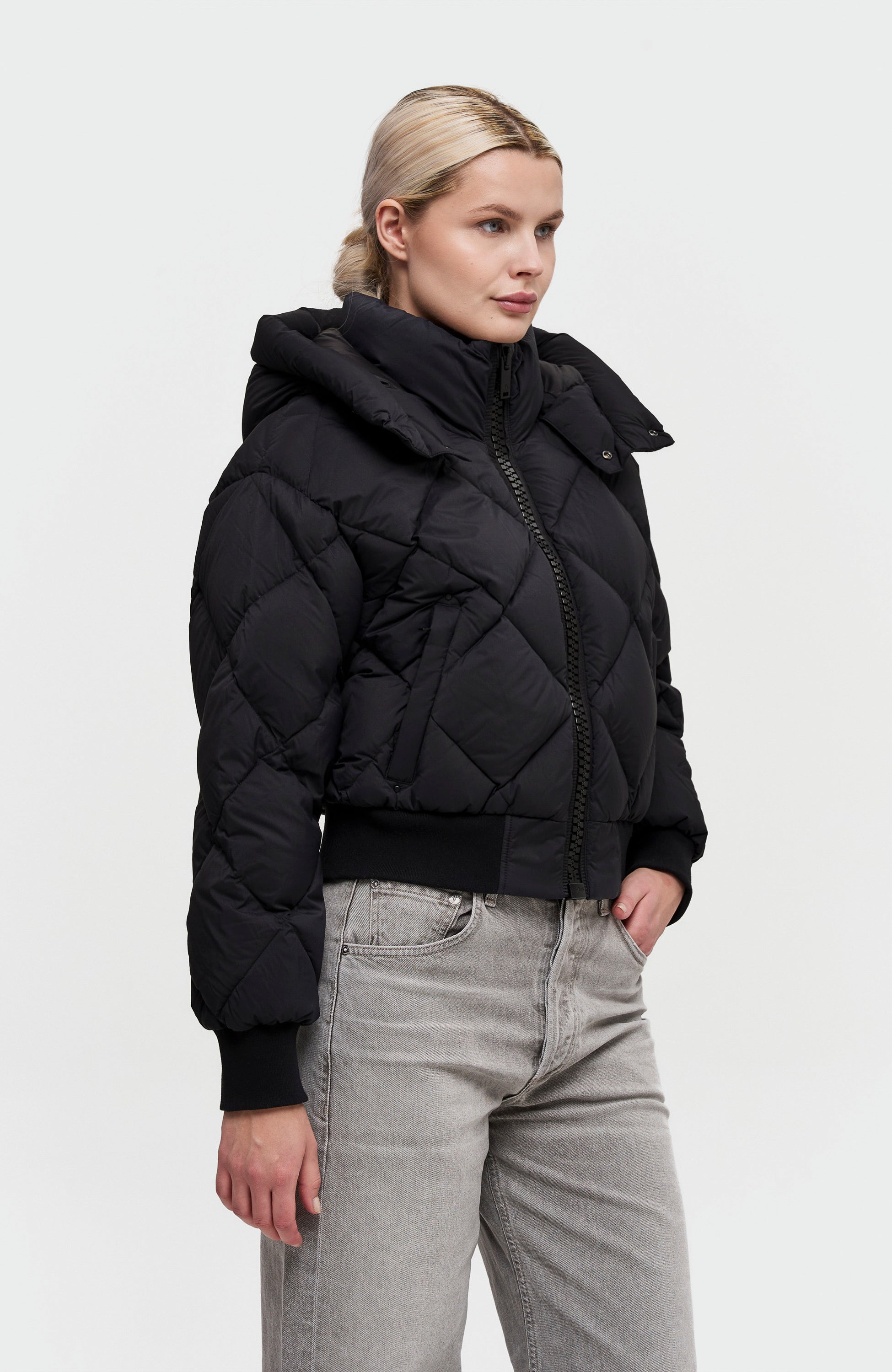 Moose knuckles Black Kerge polsterdatud jope bankhead image 4