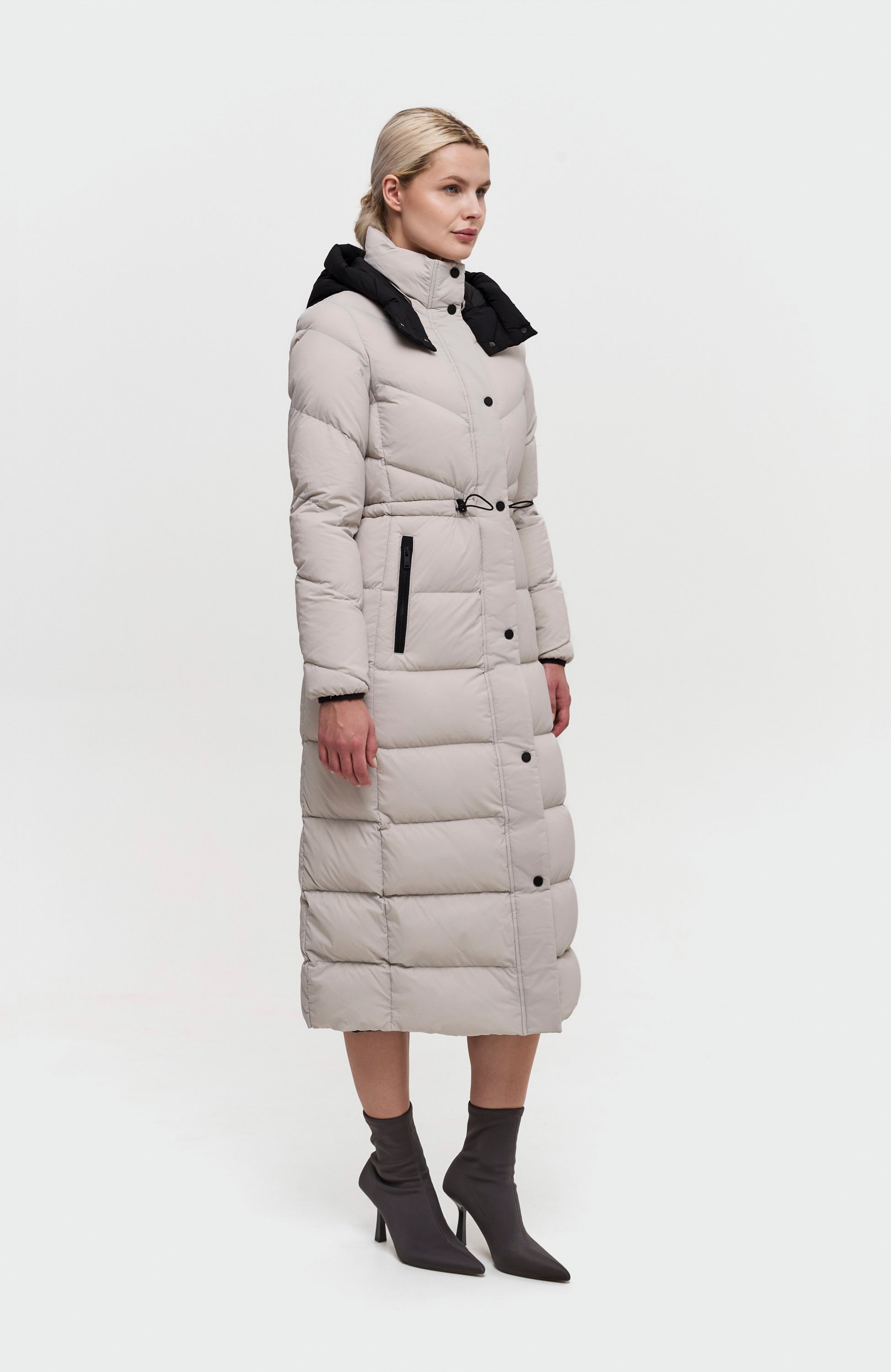 Moose knuckles Grey Kerge parka belle cote image 4