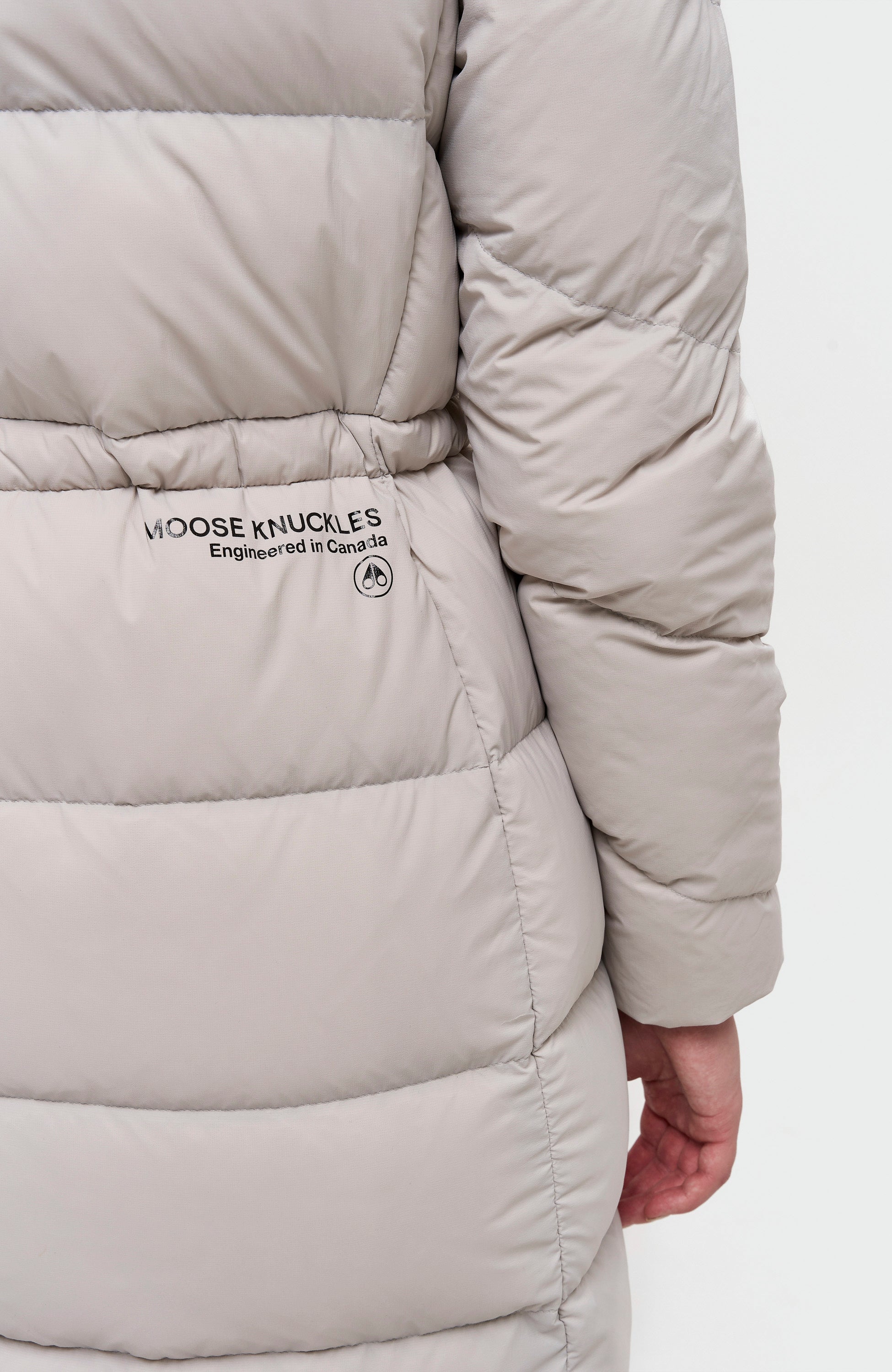 Moose knuckles Grey Kerge parka belle cote image 9