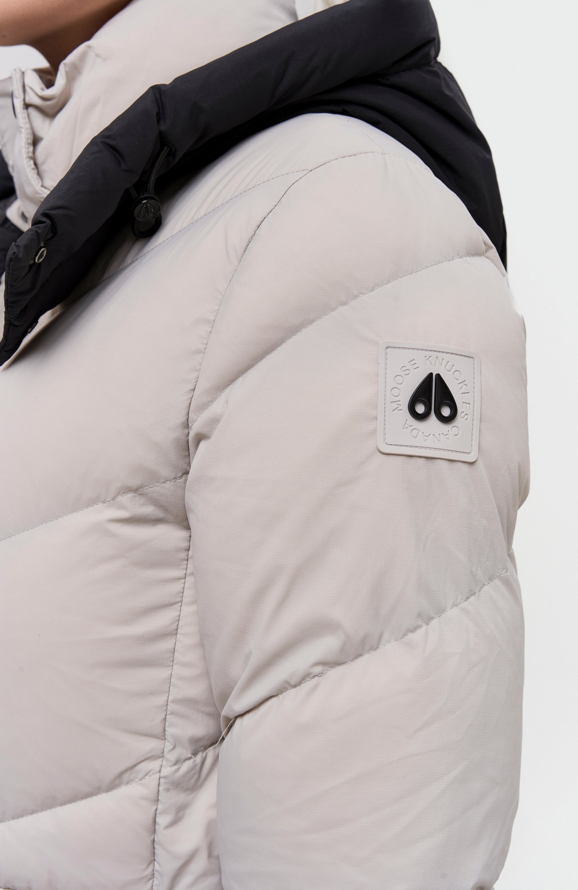 Moose knuckles Grey Kerge parka belle cote image 10