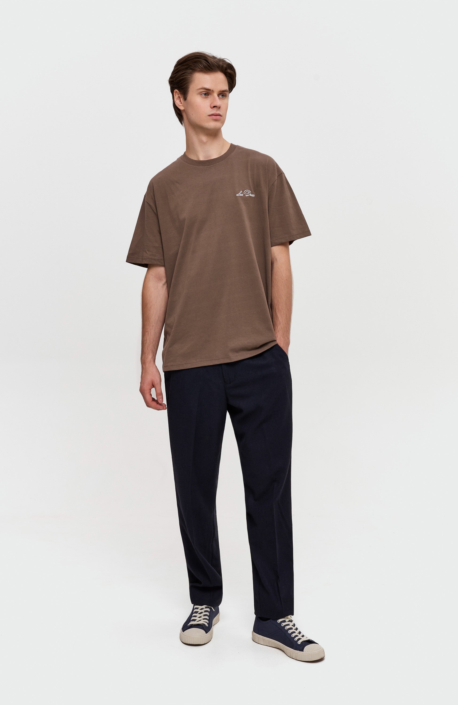 Crewneck loose-fit t-shirt