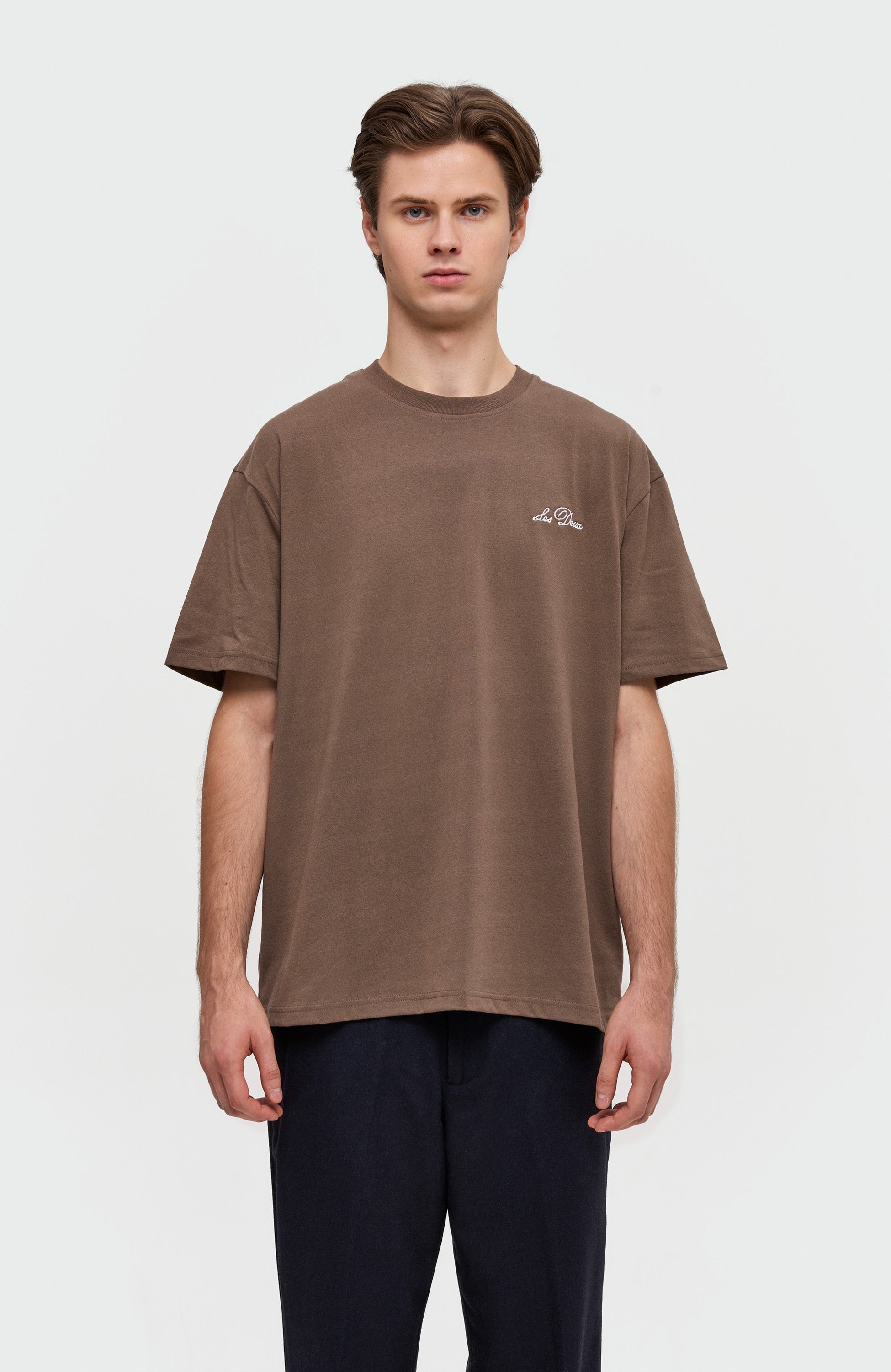 Crewneck loose-fit t-shirt