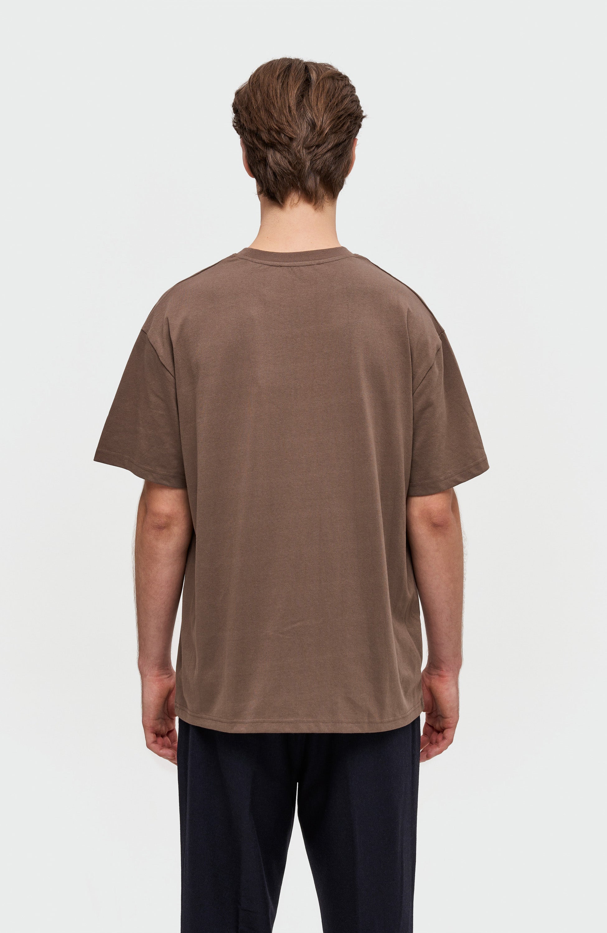 Les deux Beige Crewneck loose-fit t-shirt image 4
