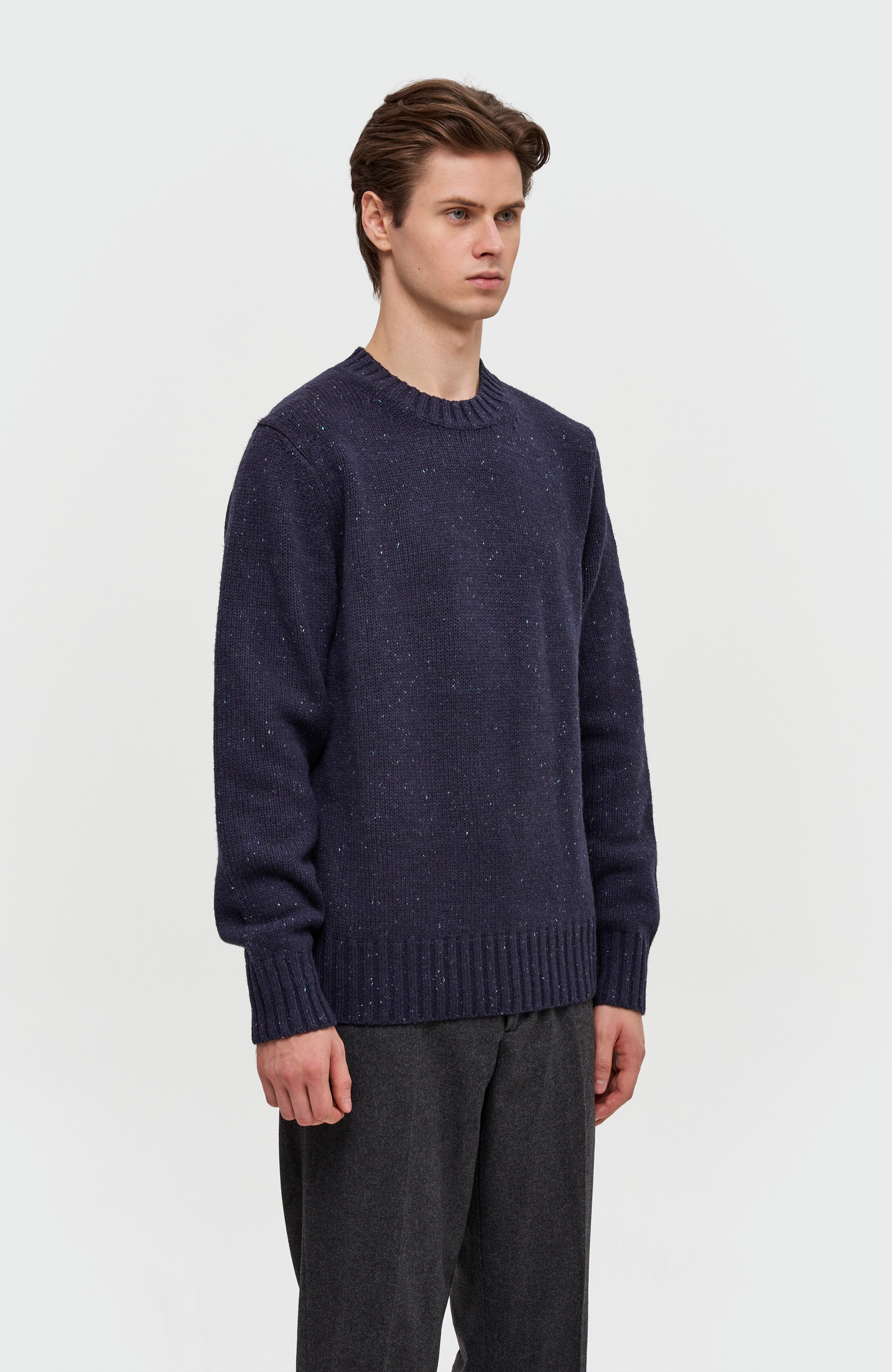 Les deux Navy Villast ümara kaelusega pullover gary fleck image 3