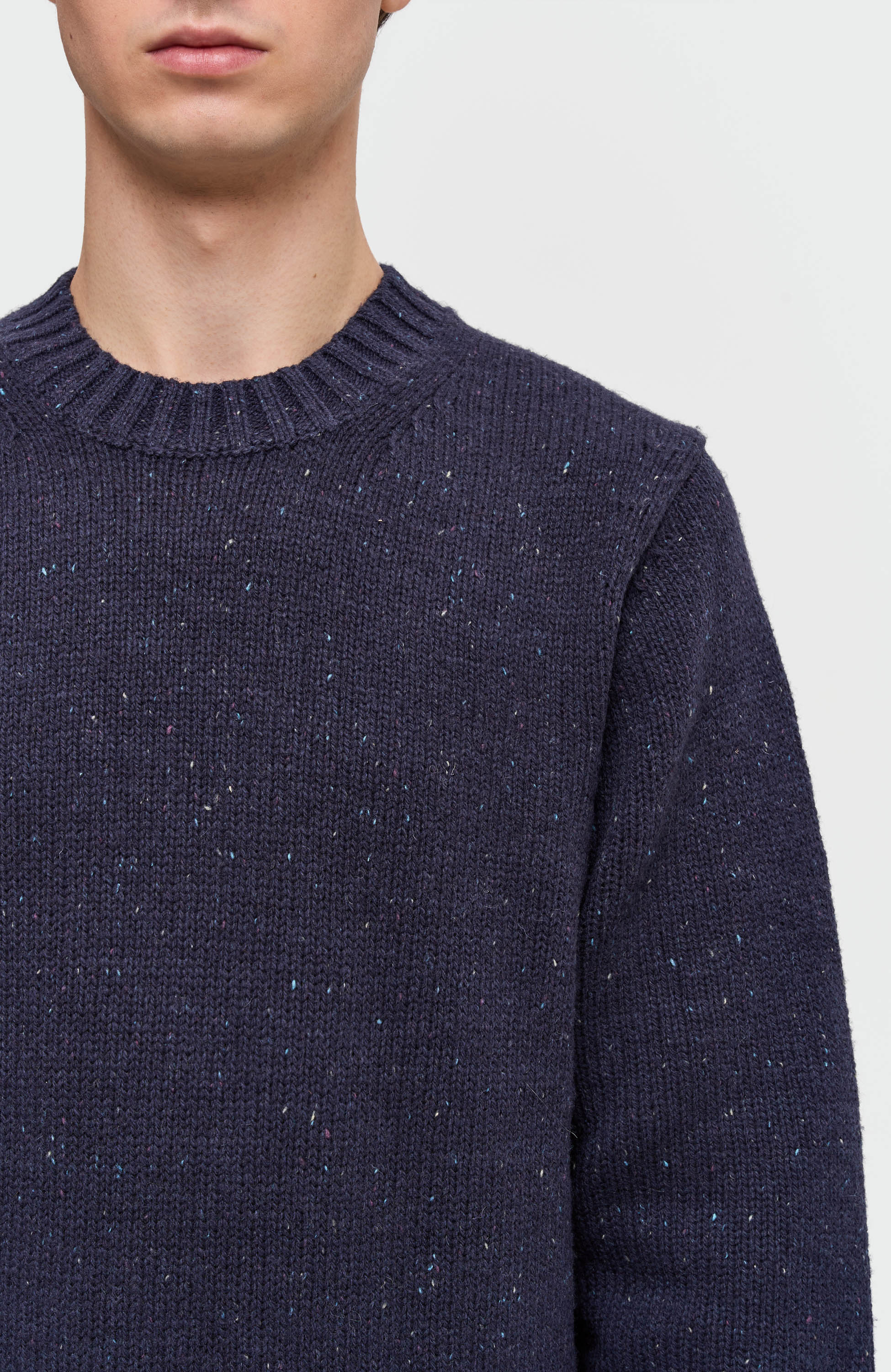 Les deux Navy Villast ümara kaelusega pullover gary fleck image 6
