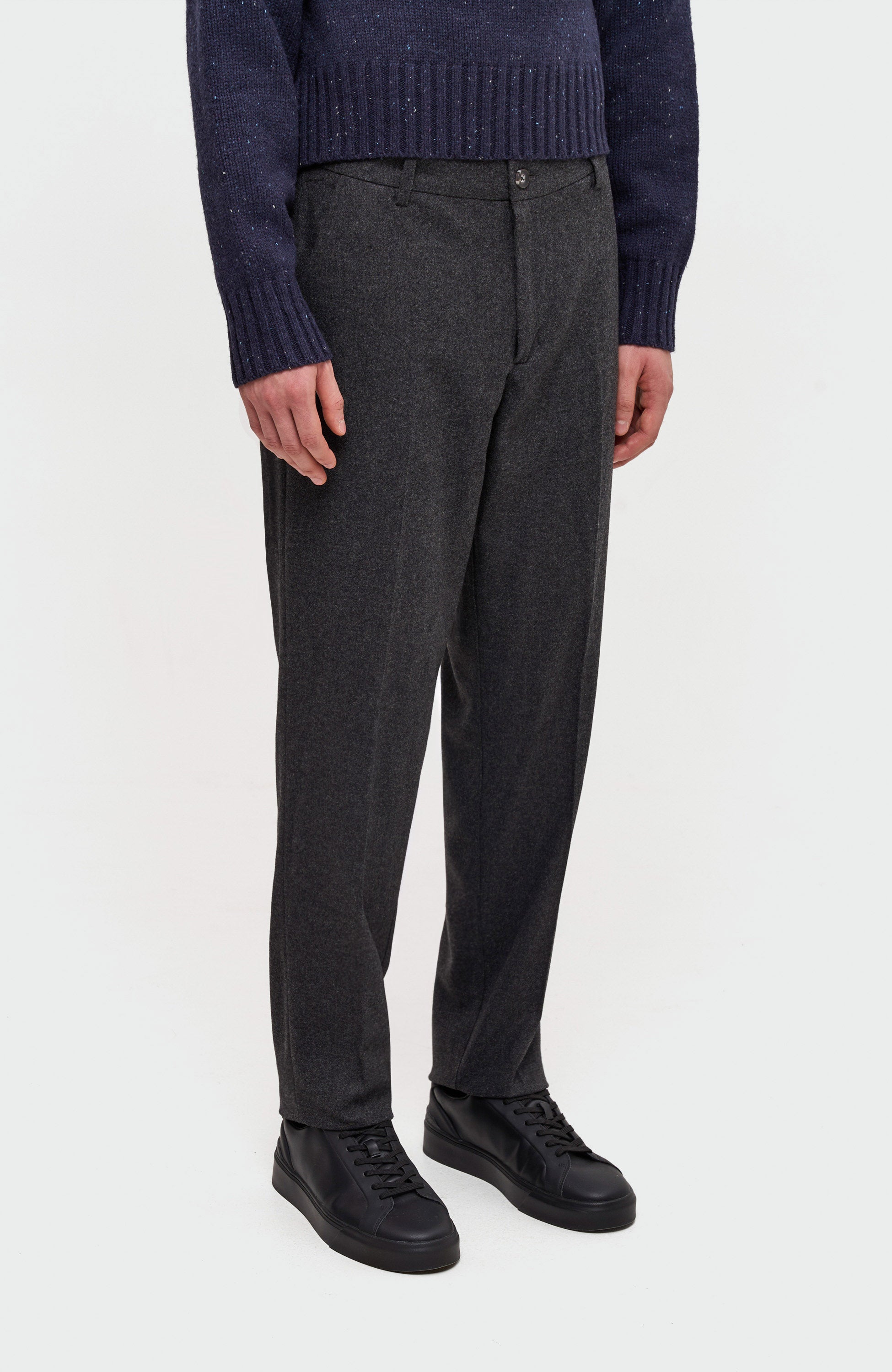 Les deux Grey Wool suit trousers como image 3