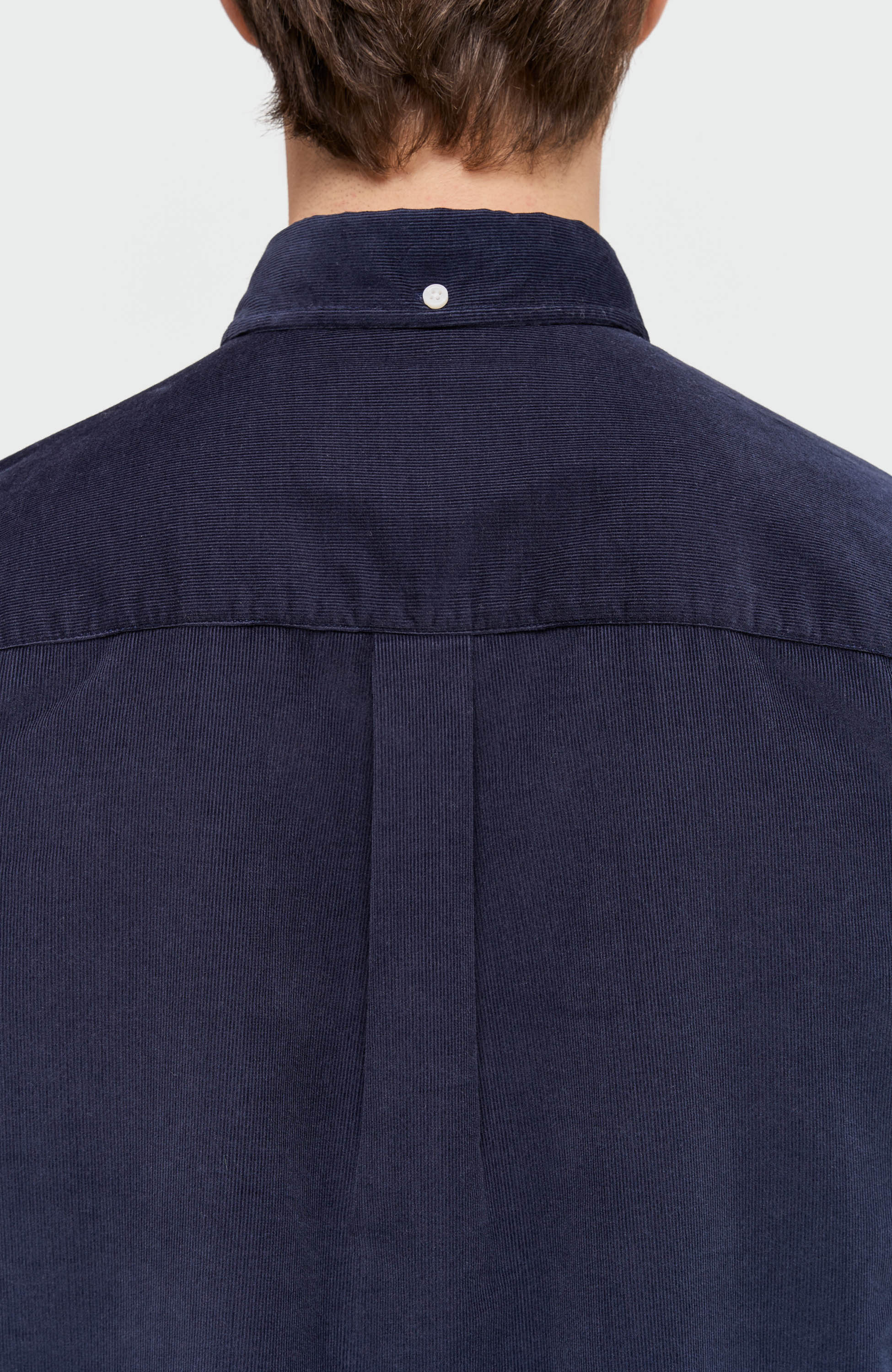 Les deux Navy Corduroy shirt kristian image 5