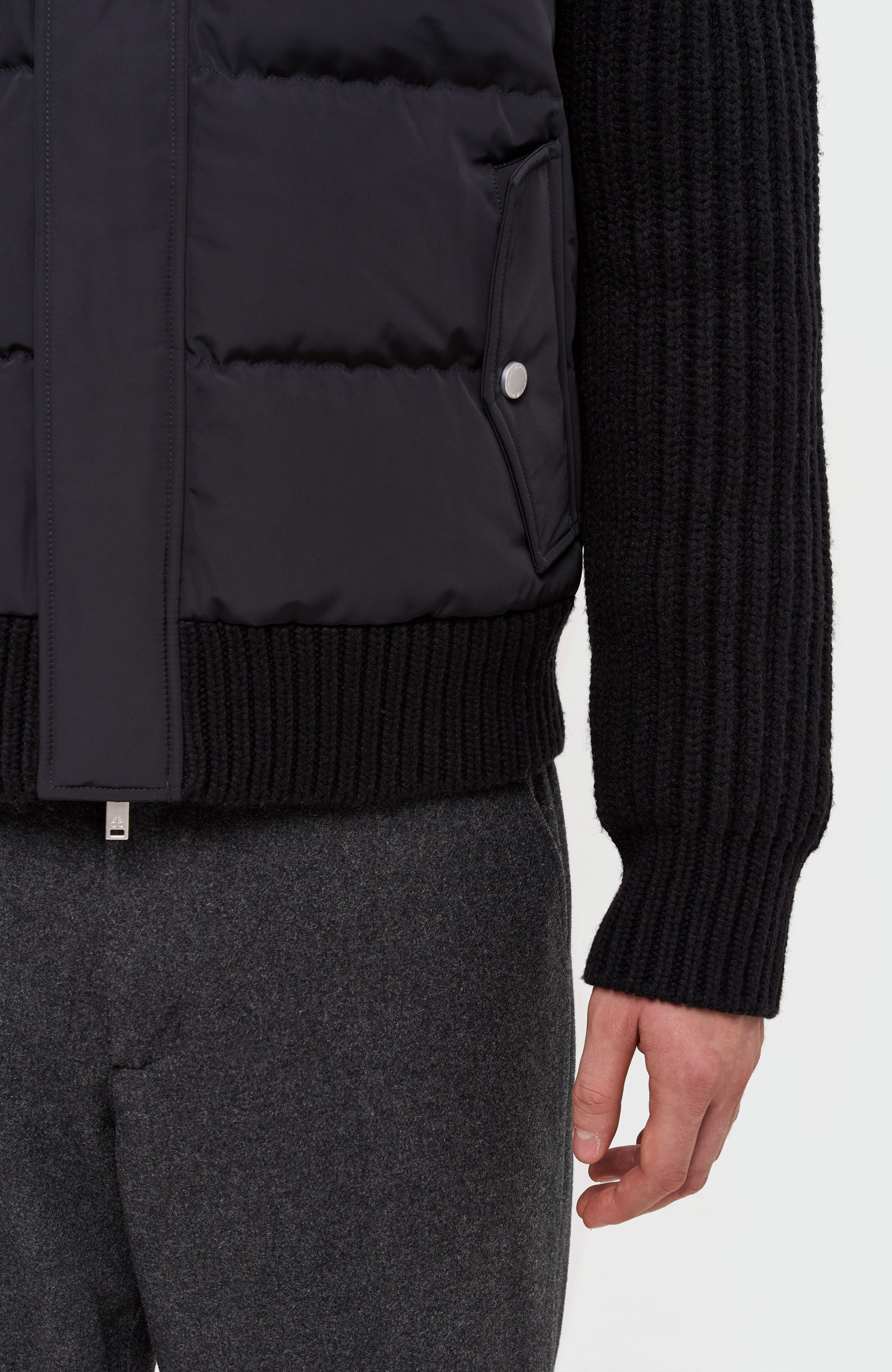 Moose knuckles Black Bomber-jope maple image 7