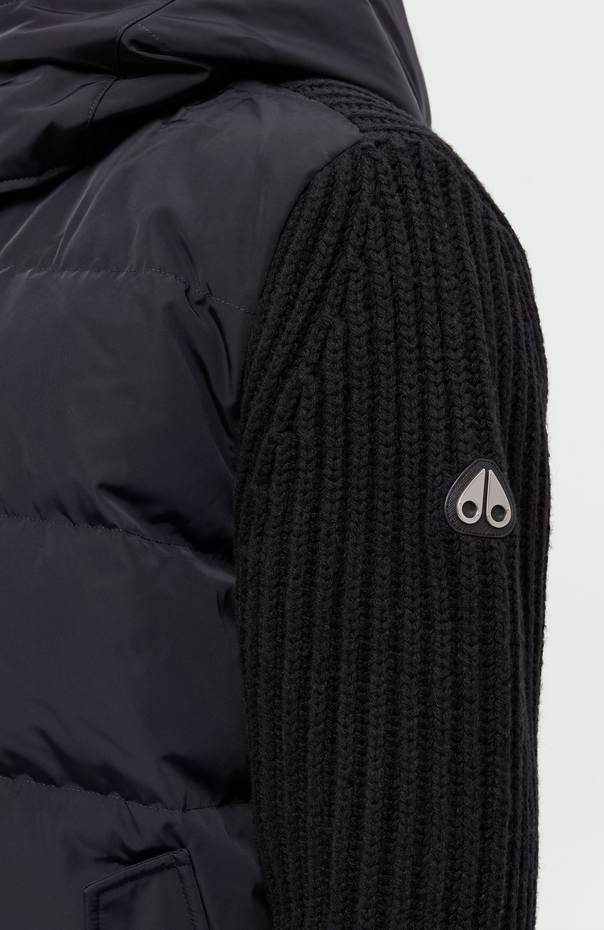 Moose knuckles Black Bomber-jope maple image 8